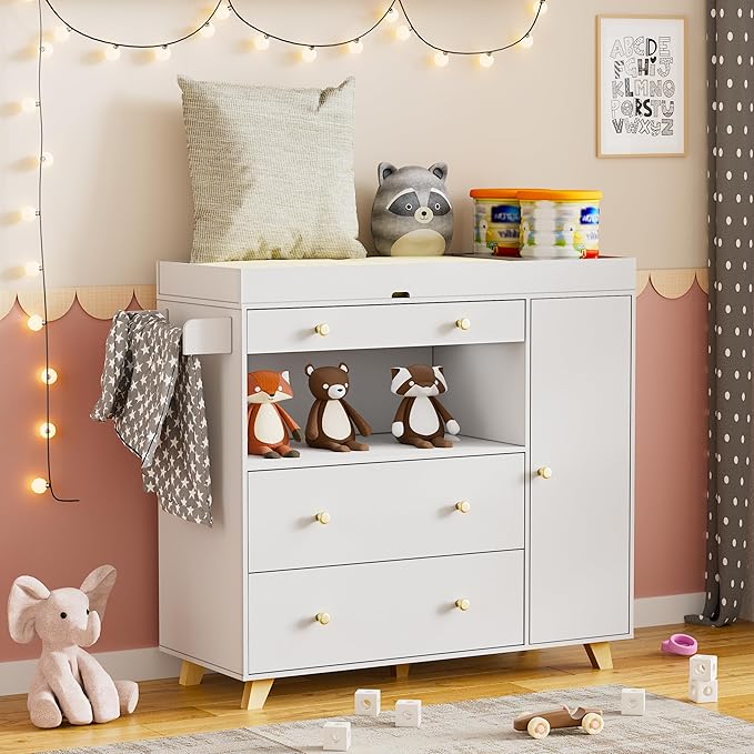 Best baby dresser changing table – A stylish and functional furniture piece, perfect for any modern home.