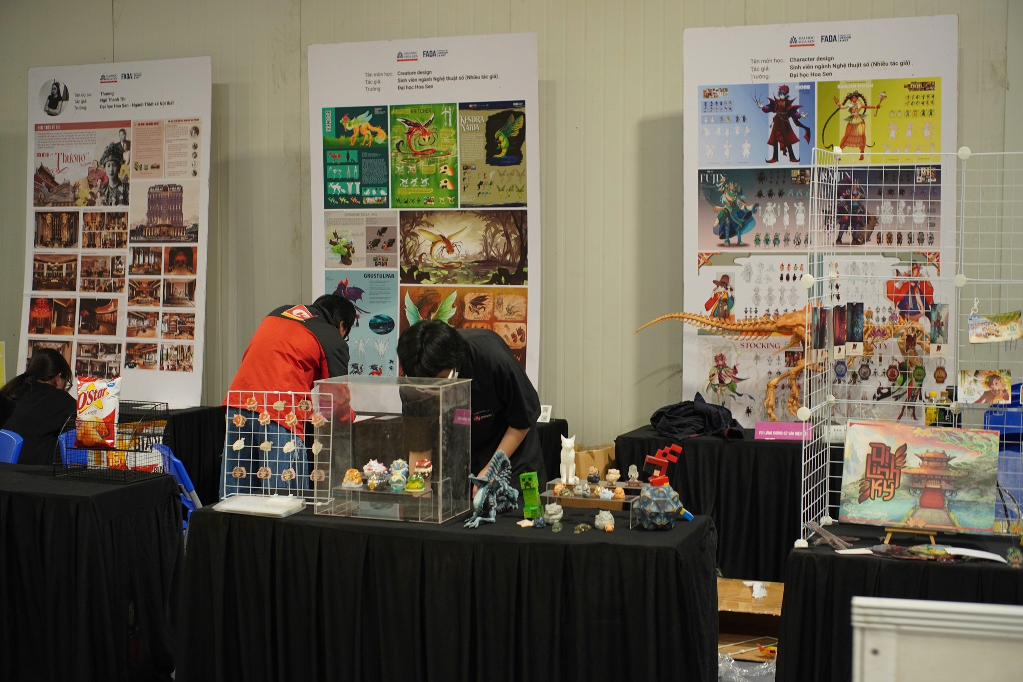 Sinh viên Nghệ thuật số HSU ghi dấu ấn tại Hobby Horizon 2025