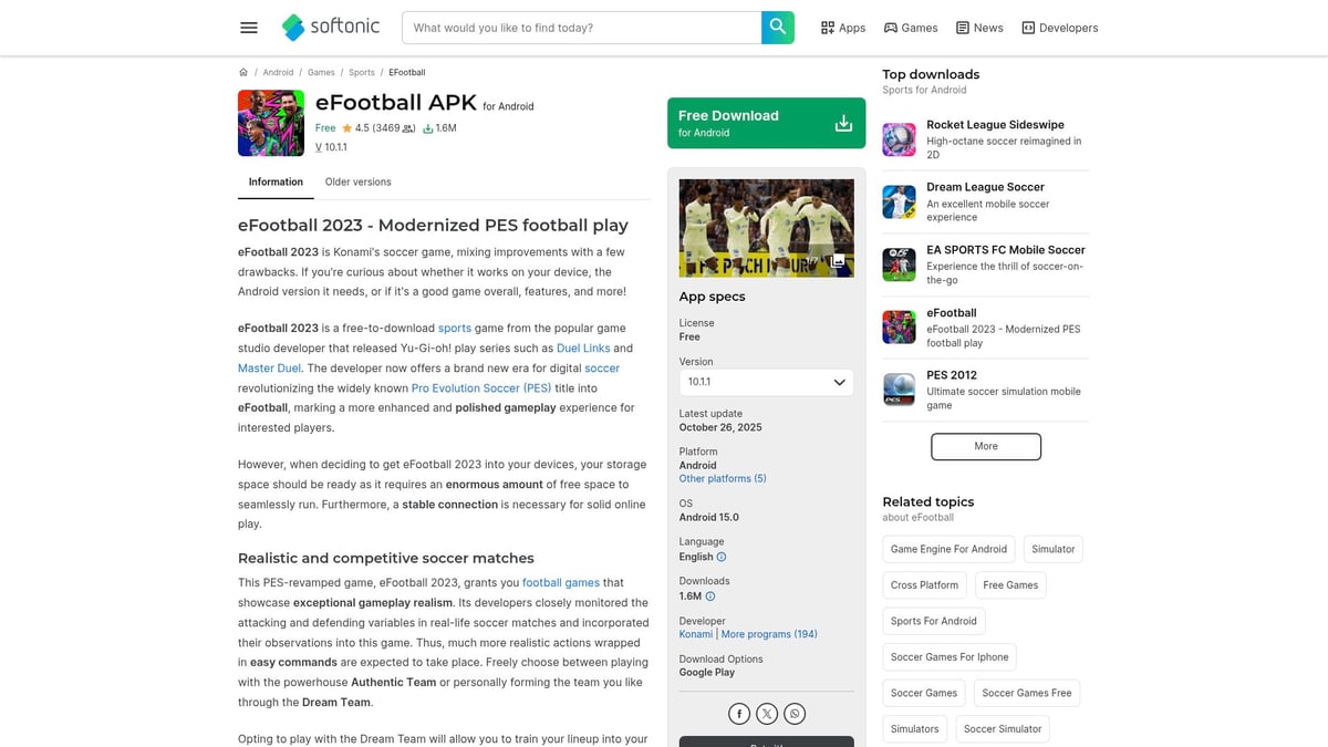 Top 7 Game Soccer Download Picks for 2025 - eFootball