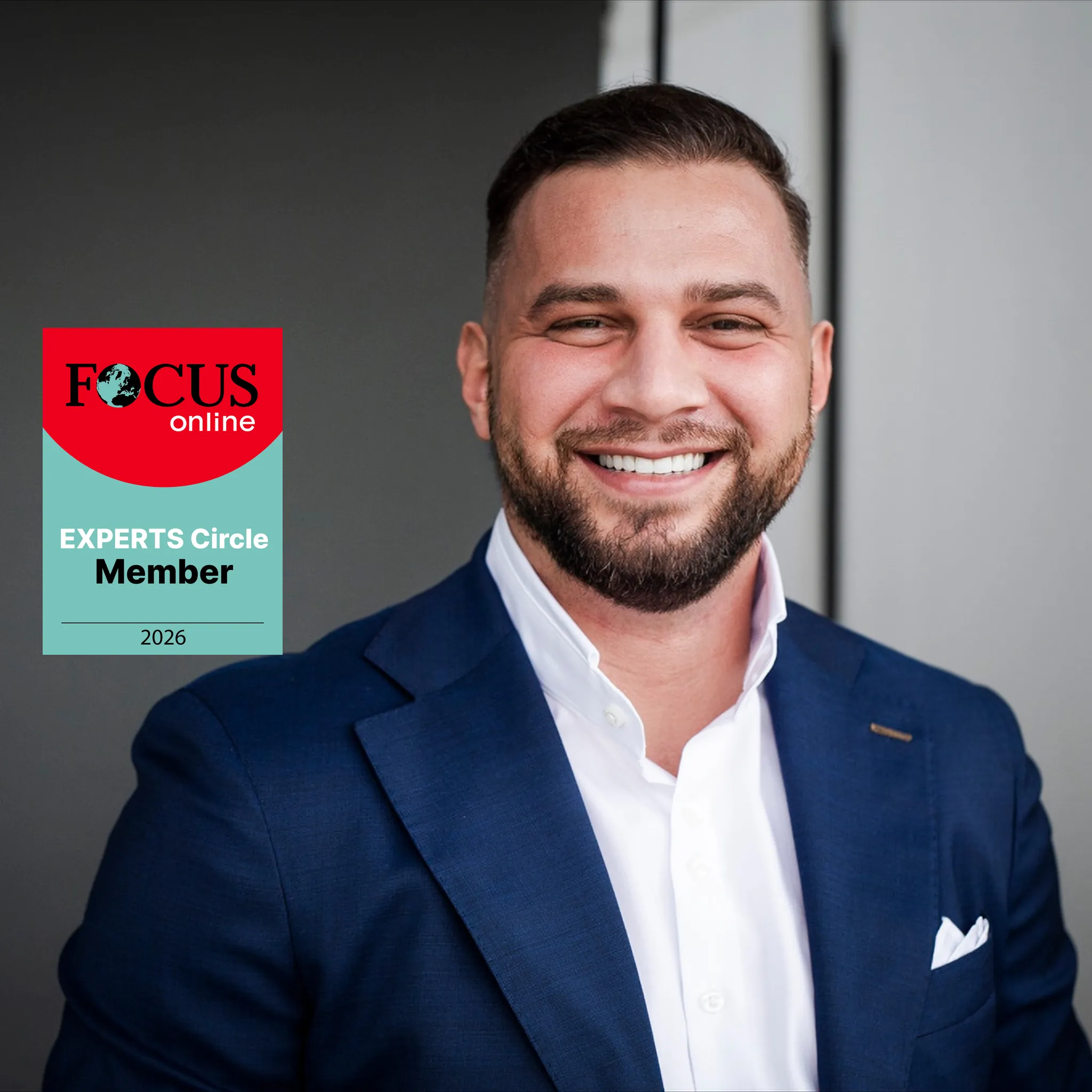 Hakan Ates, CEO Lions Group Versicherungsmakler, im FOCUS EXPERTS Circle Interview April 2026 – Spezialmakler für Premium-Fahrzeuge, Hypercars und Oldtimer, FOCUS EXPERTS Circle Member 2026