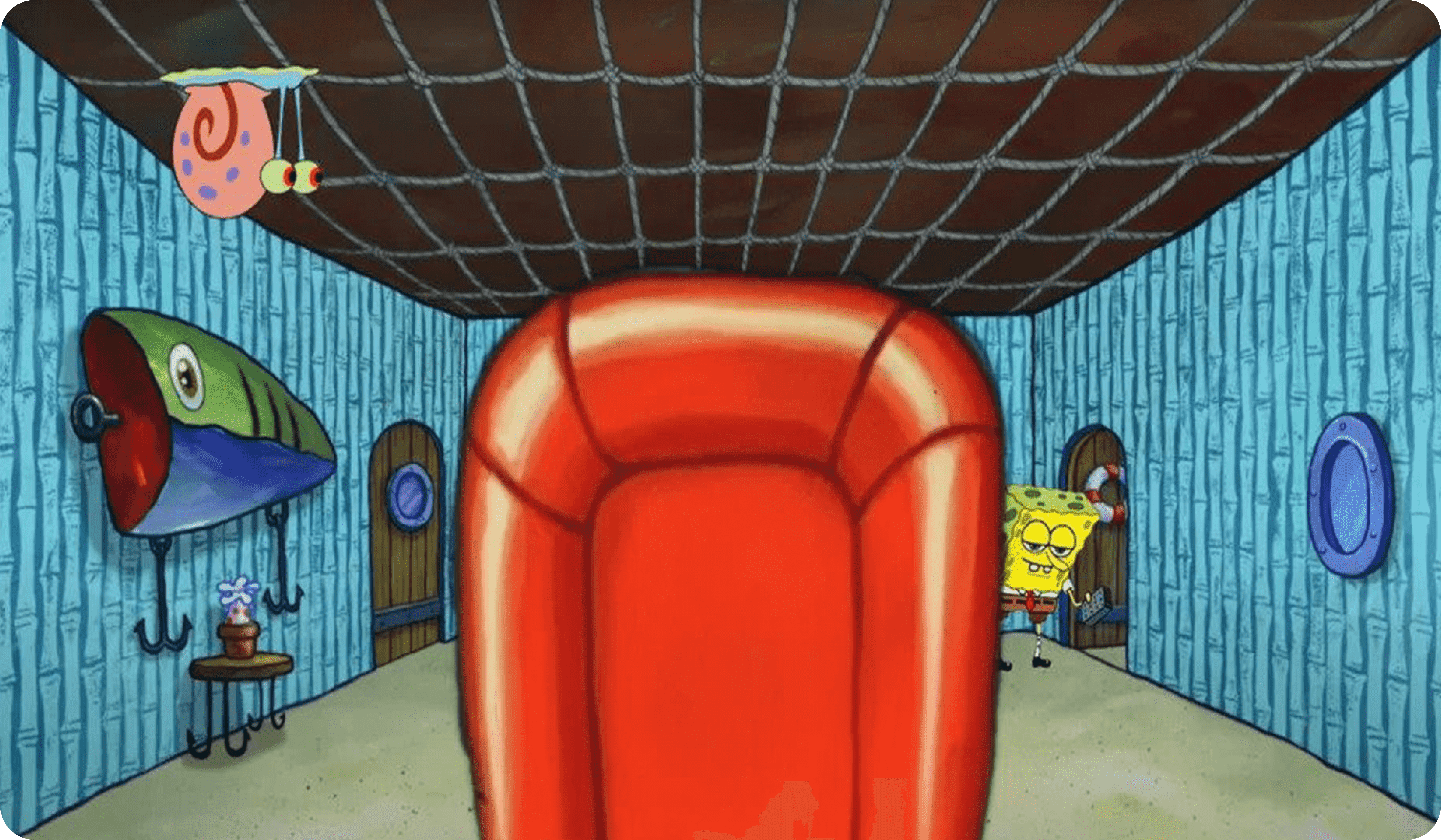 SpongeBob zoom background