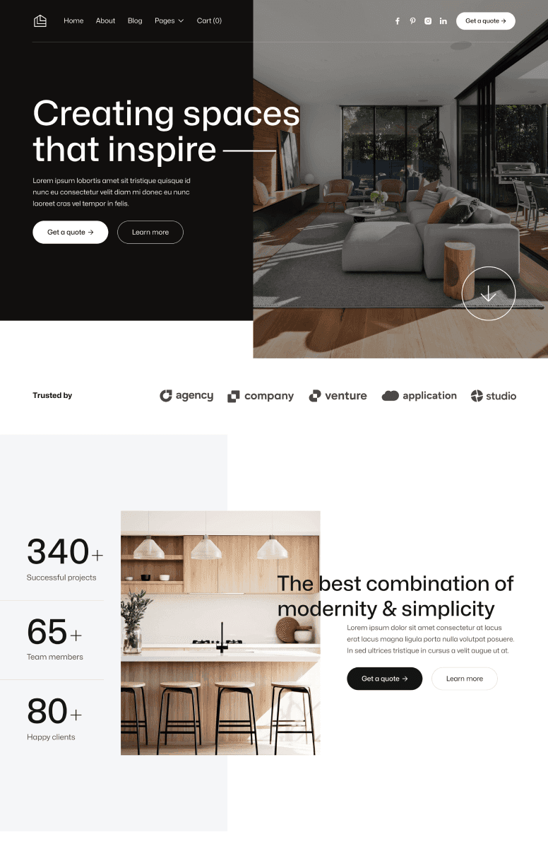 Home V1 - Doctr X Framer Template