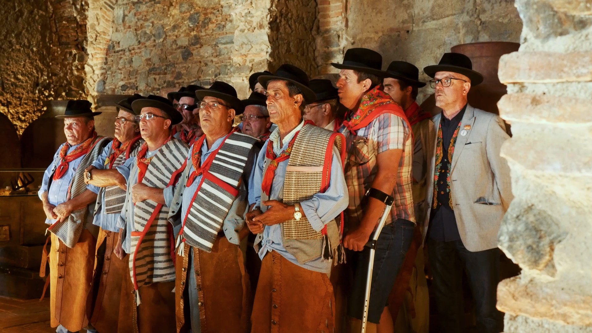 Live performance video showcasing Cante Alentejano at Honrado Vineyards