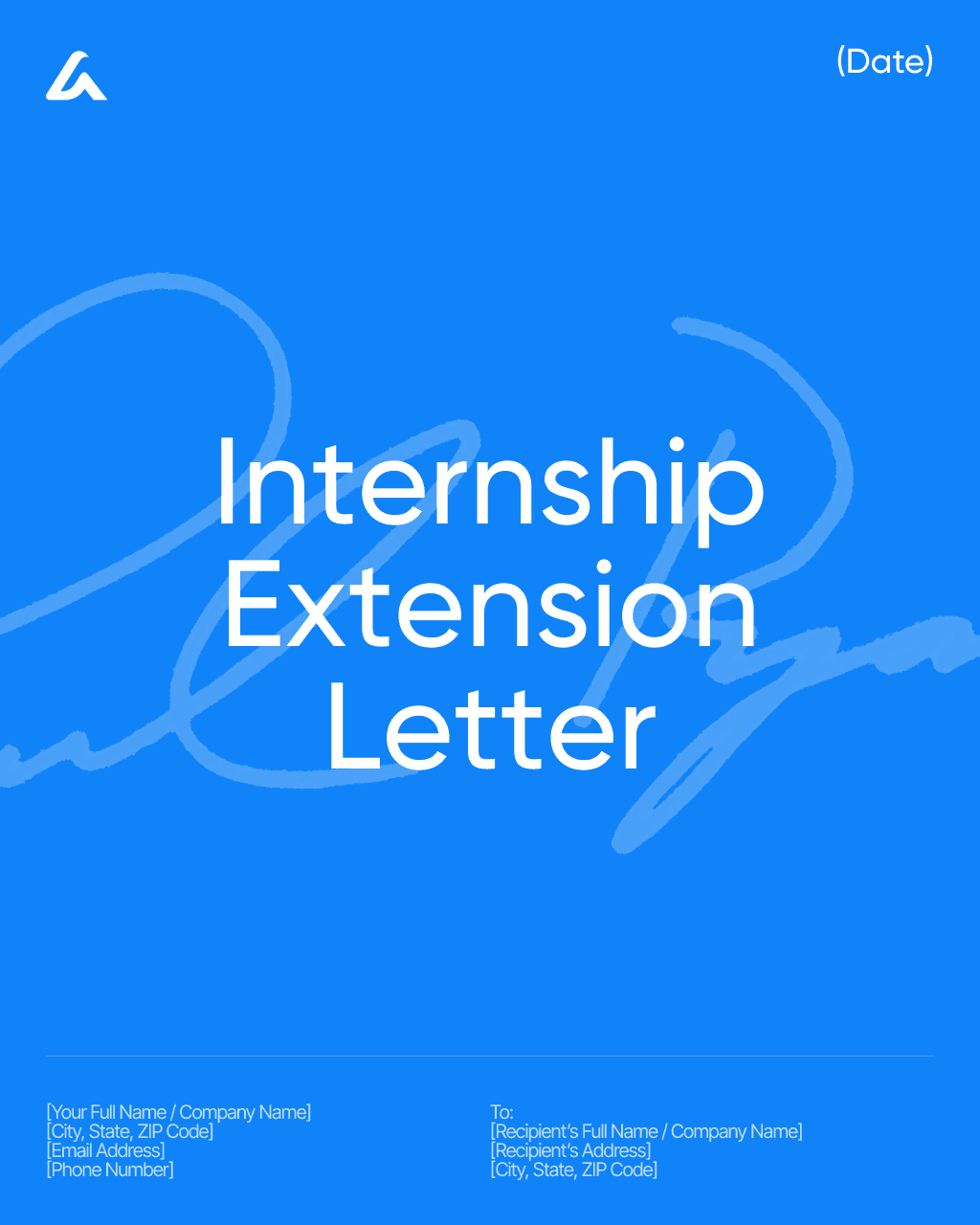 Internship Extension Letter