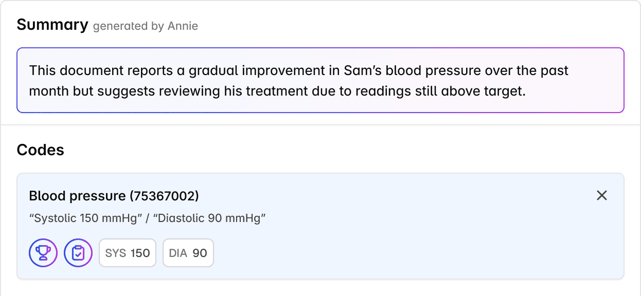 Anima document processing feature