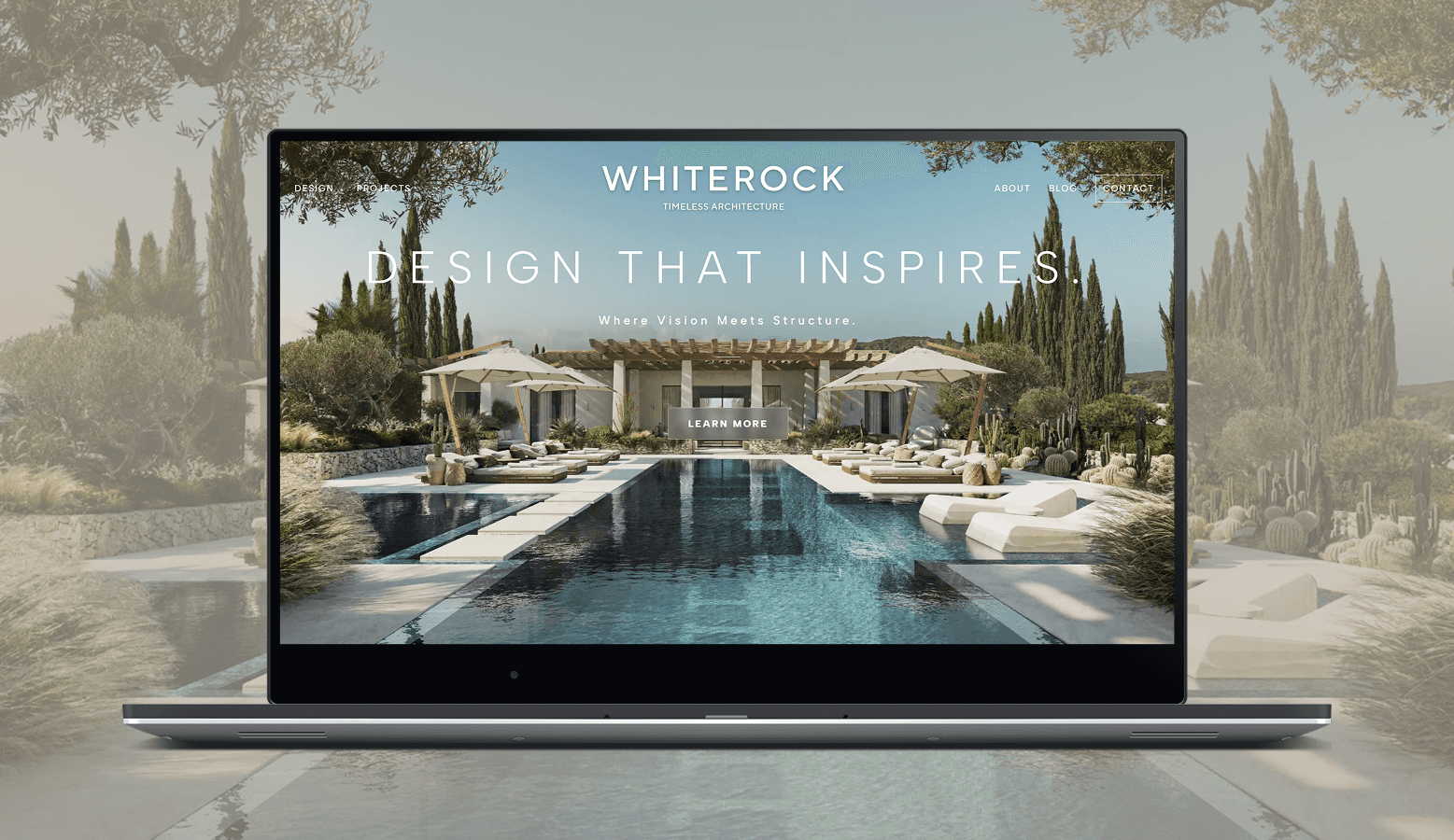 Rebirth studio whiterock laptop