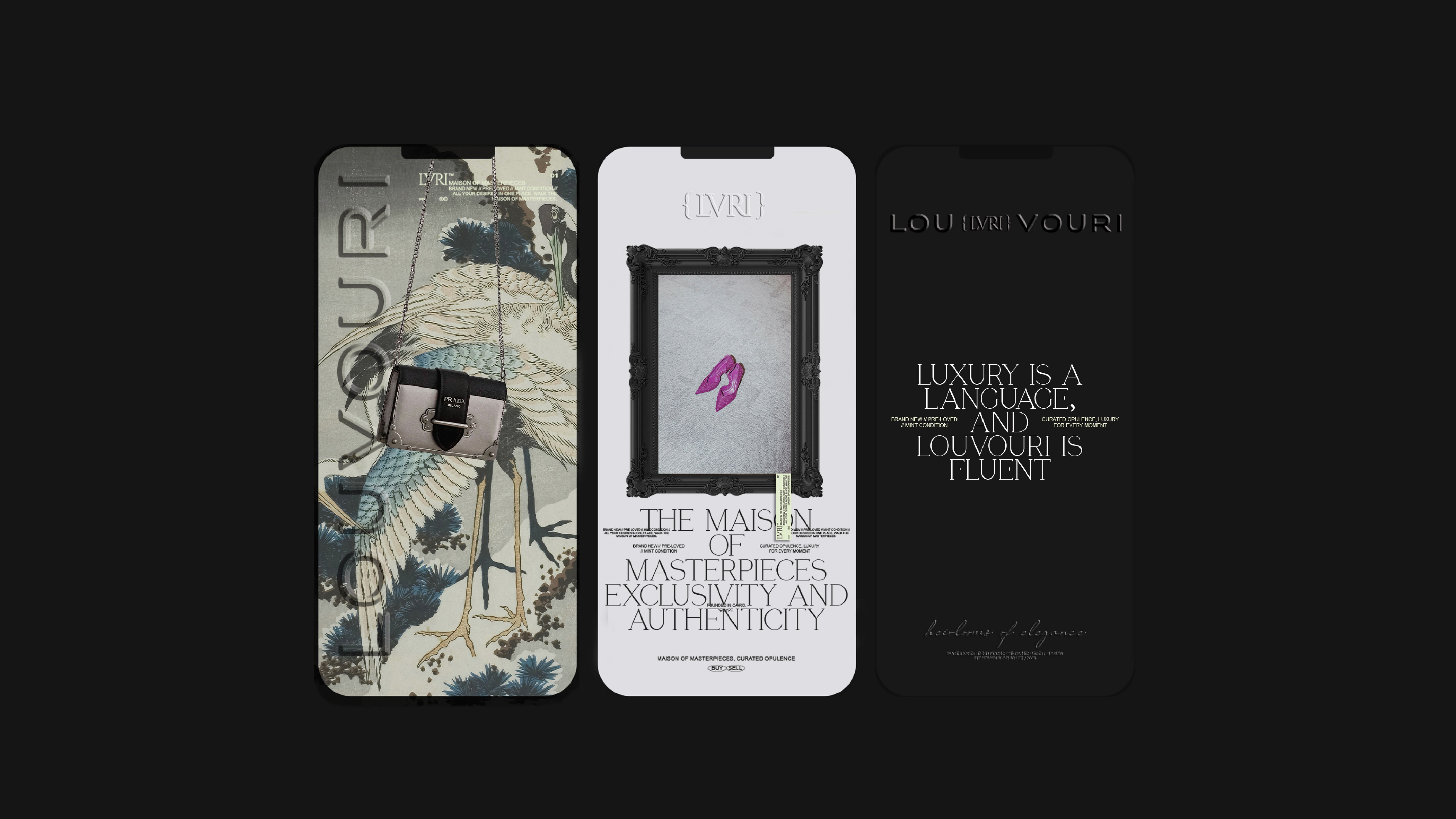 Louvouri, brand by LongeBlack