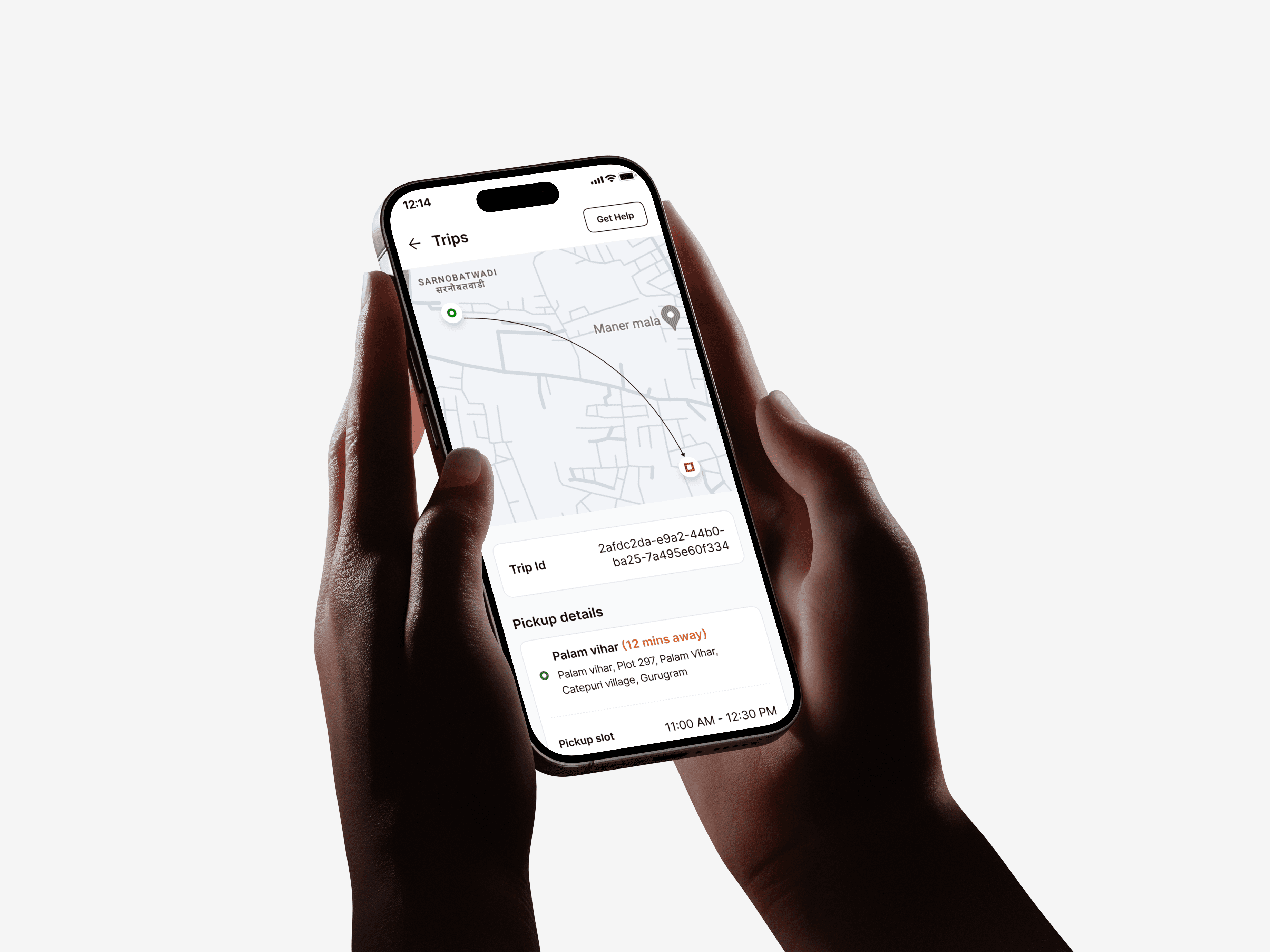 Driver B2B app