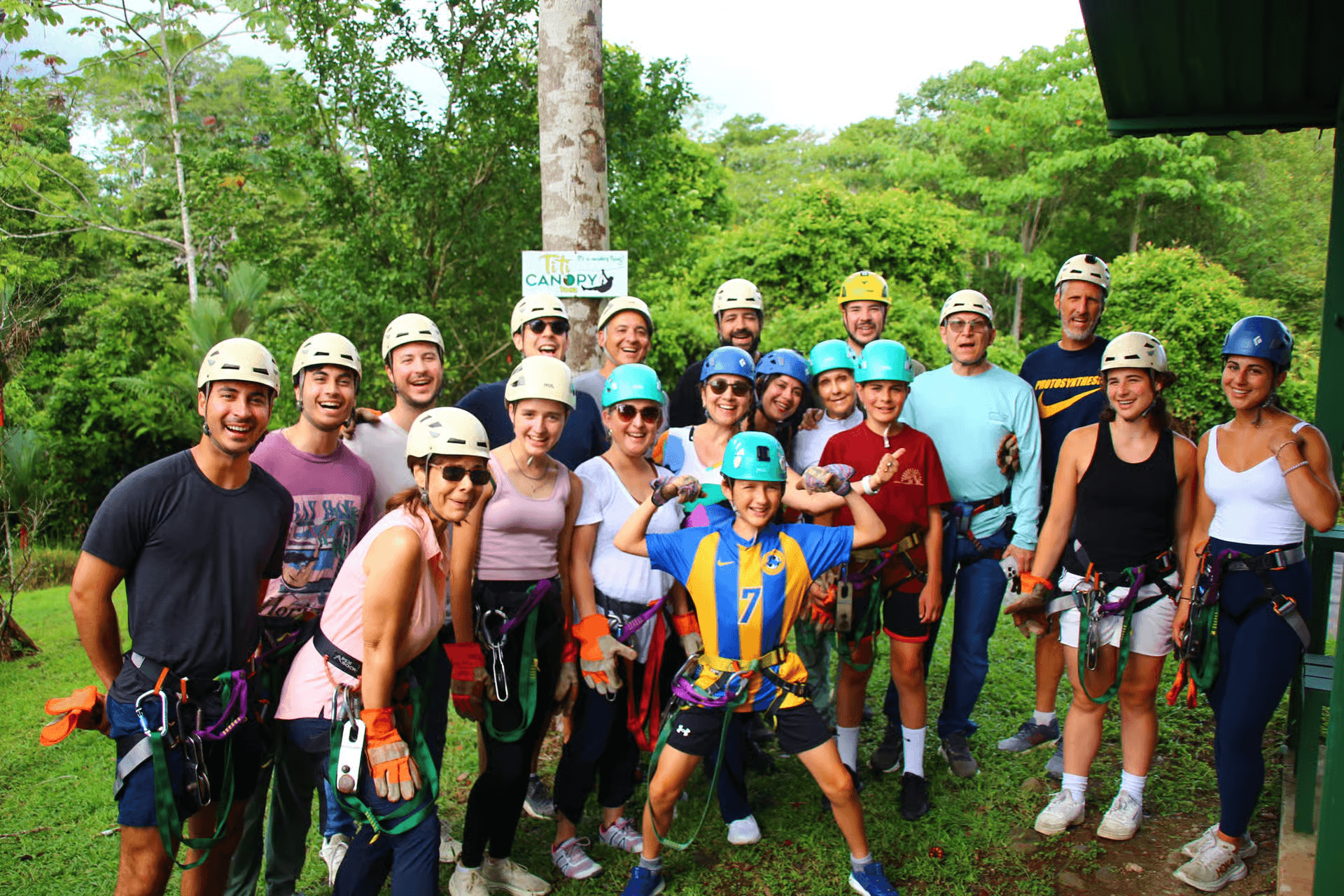 Ziplining
