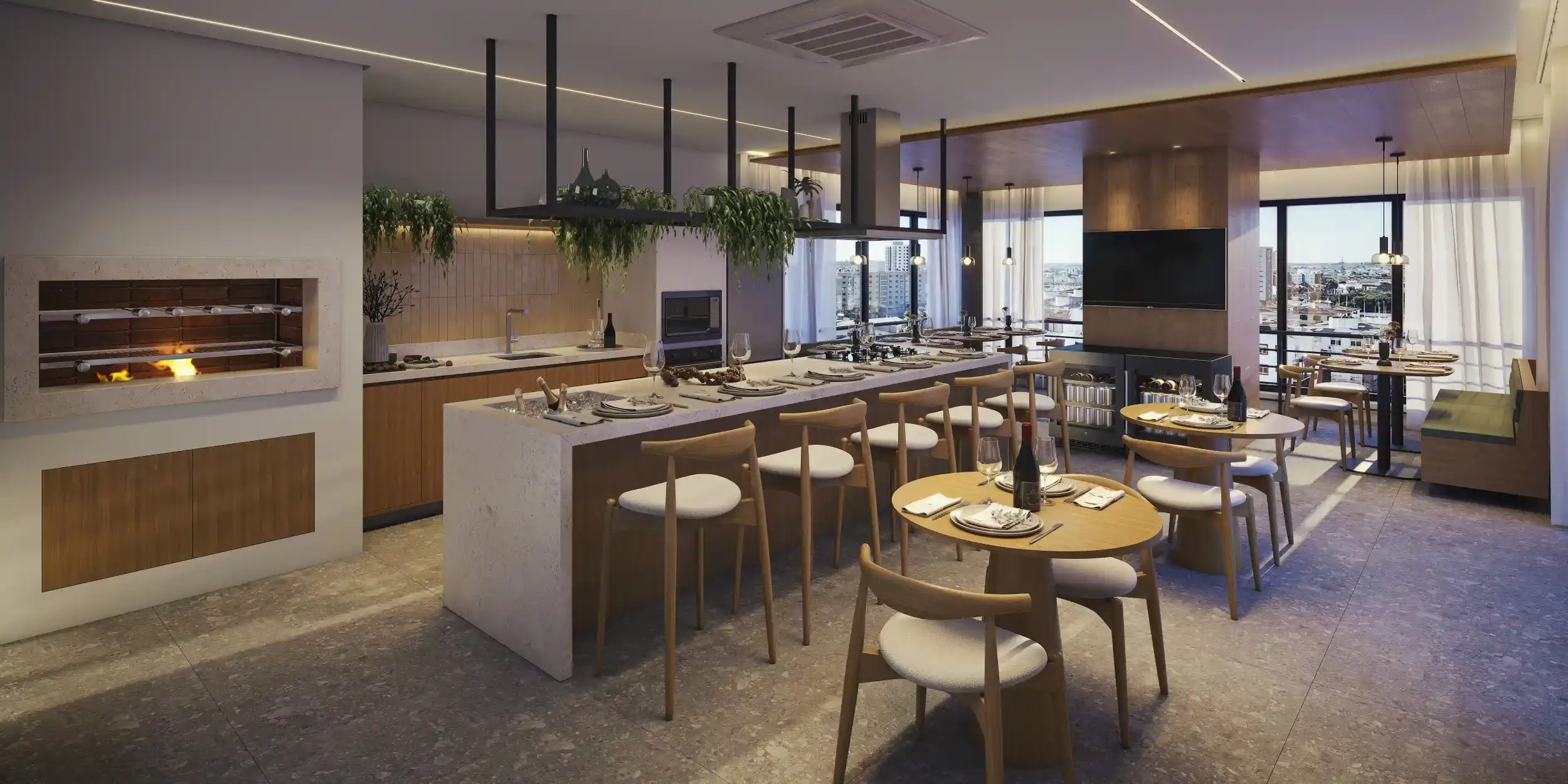 Espaço gourmet apartamento verti pleno empreendimentos pelotas