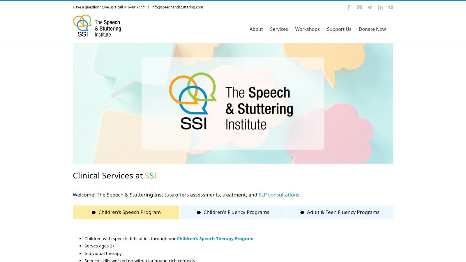 The Speech & Stuttering Institute
