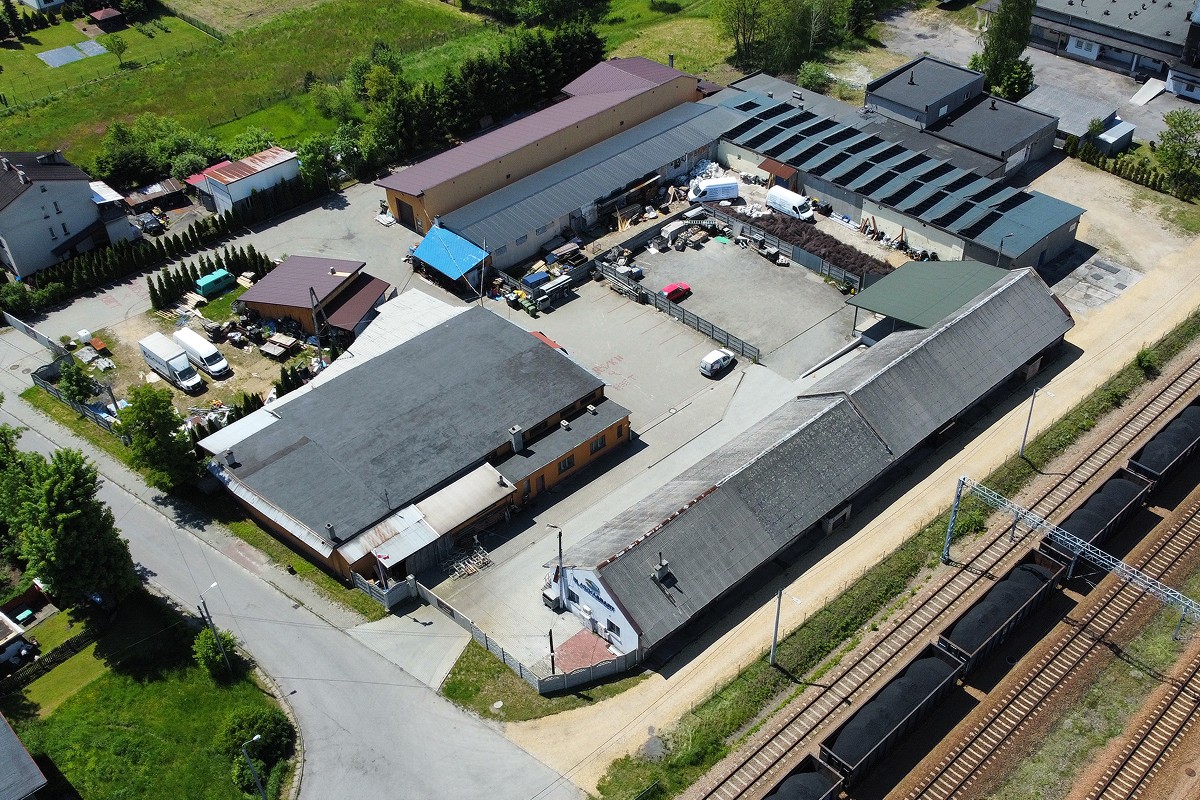 Zdjęcie firmy z drona