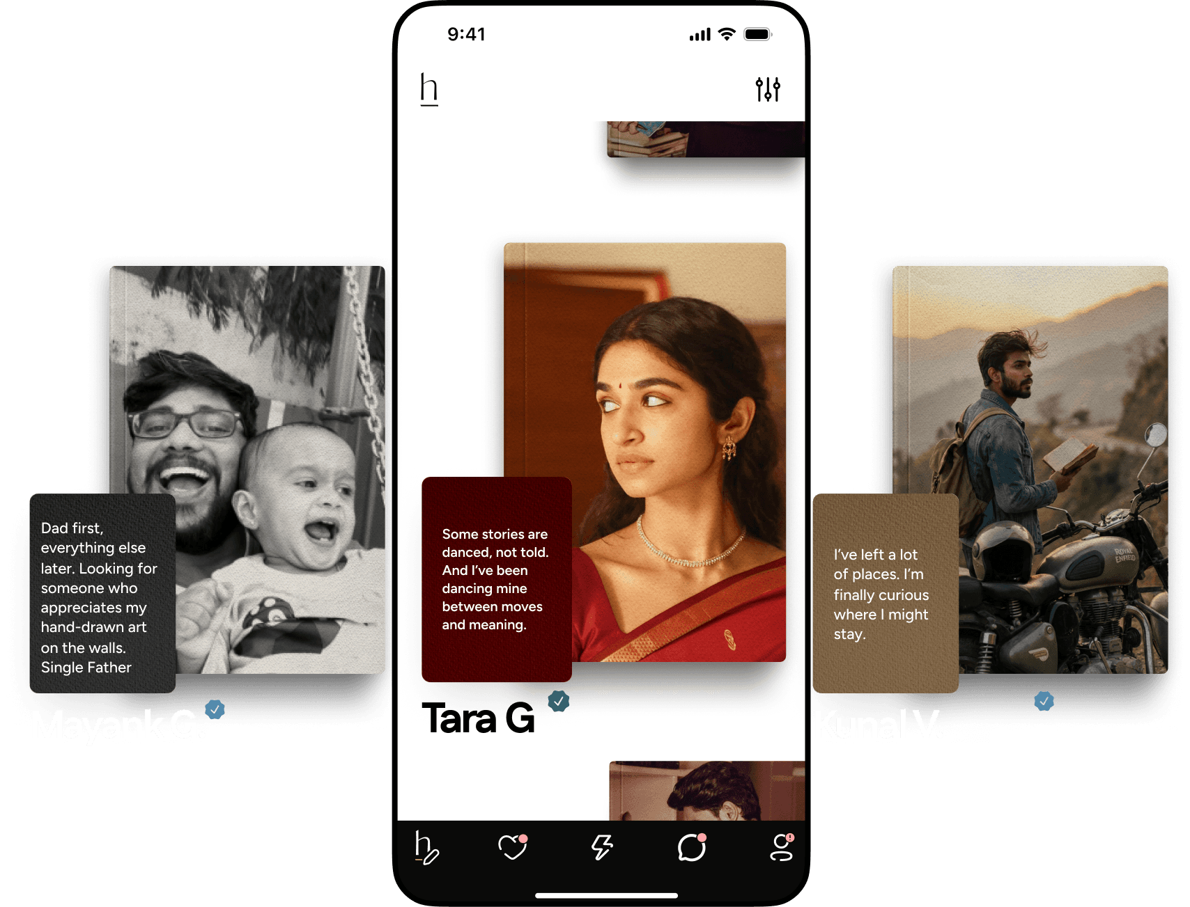 Sunlight streaming through lush green trees, casting shadows on a modern architectural building with glass panels and vertical wooden slats.