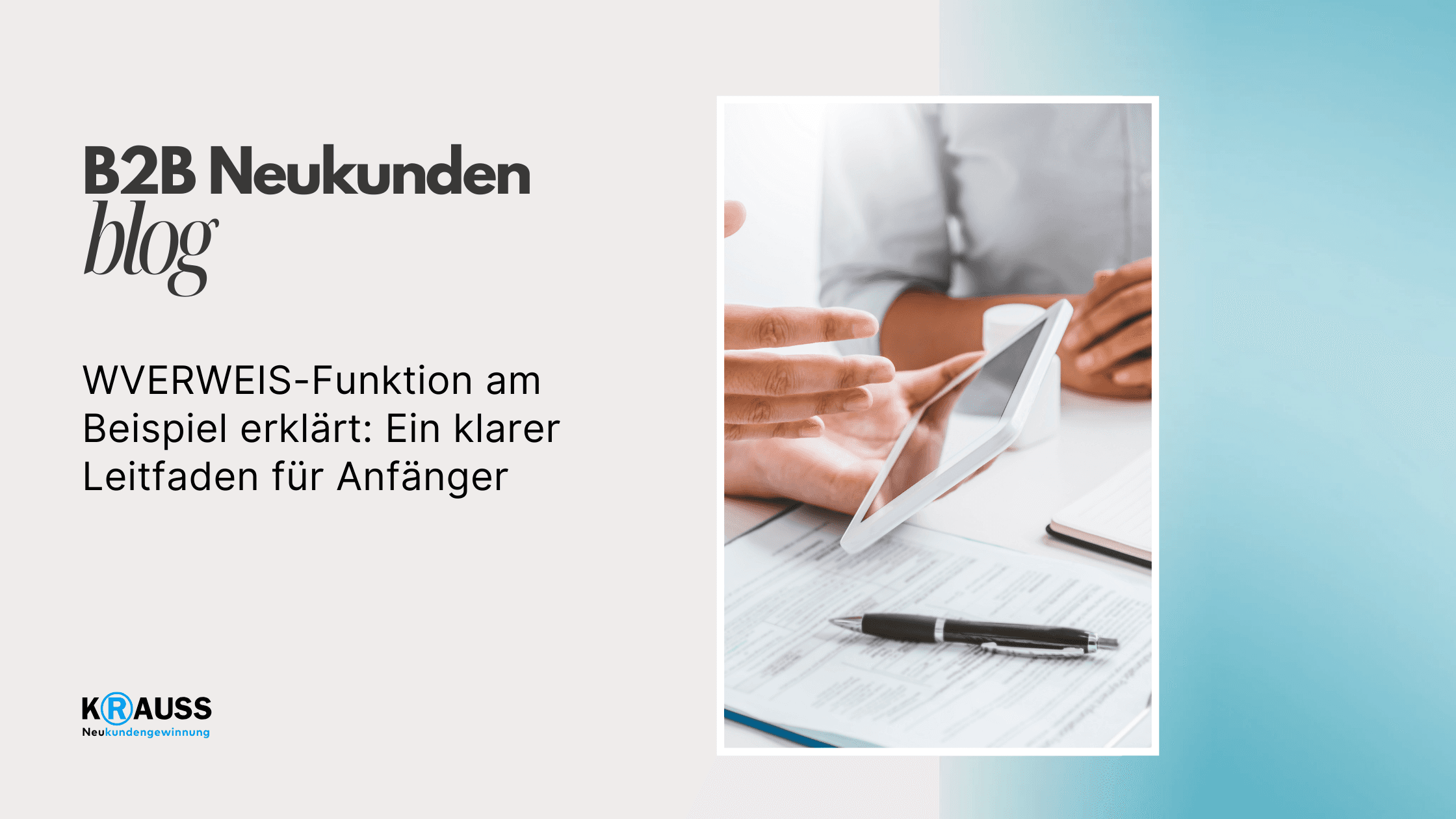 WVERWEIS-Funktion am Beispiel erklärt: Ein klarer Leitfaden für Anfänger