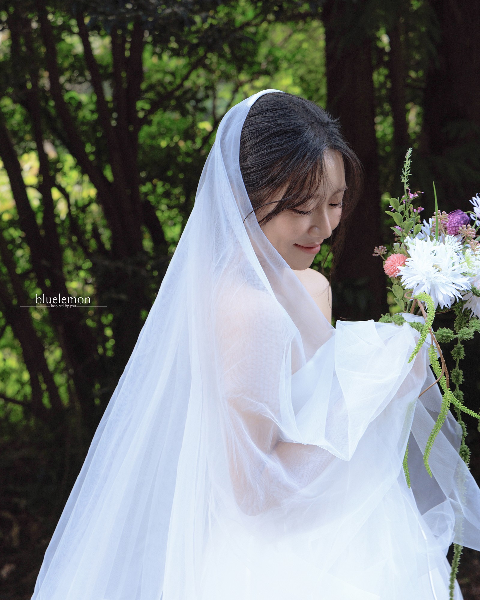 [필름커넥트] 제주 숲 웨딩스냅: 야외스냅 명소 '나무사이길' 촬영 후기 (ft. 블루레몬)