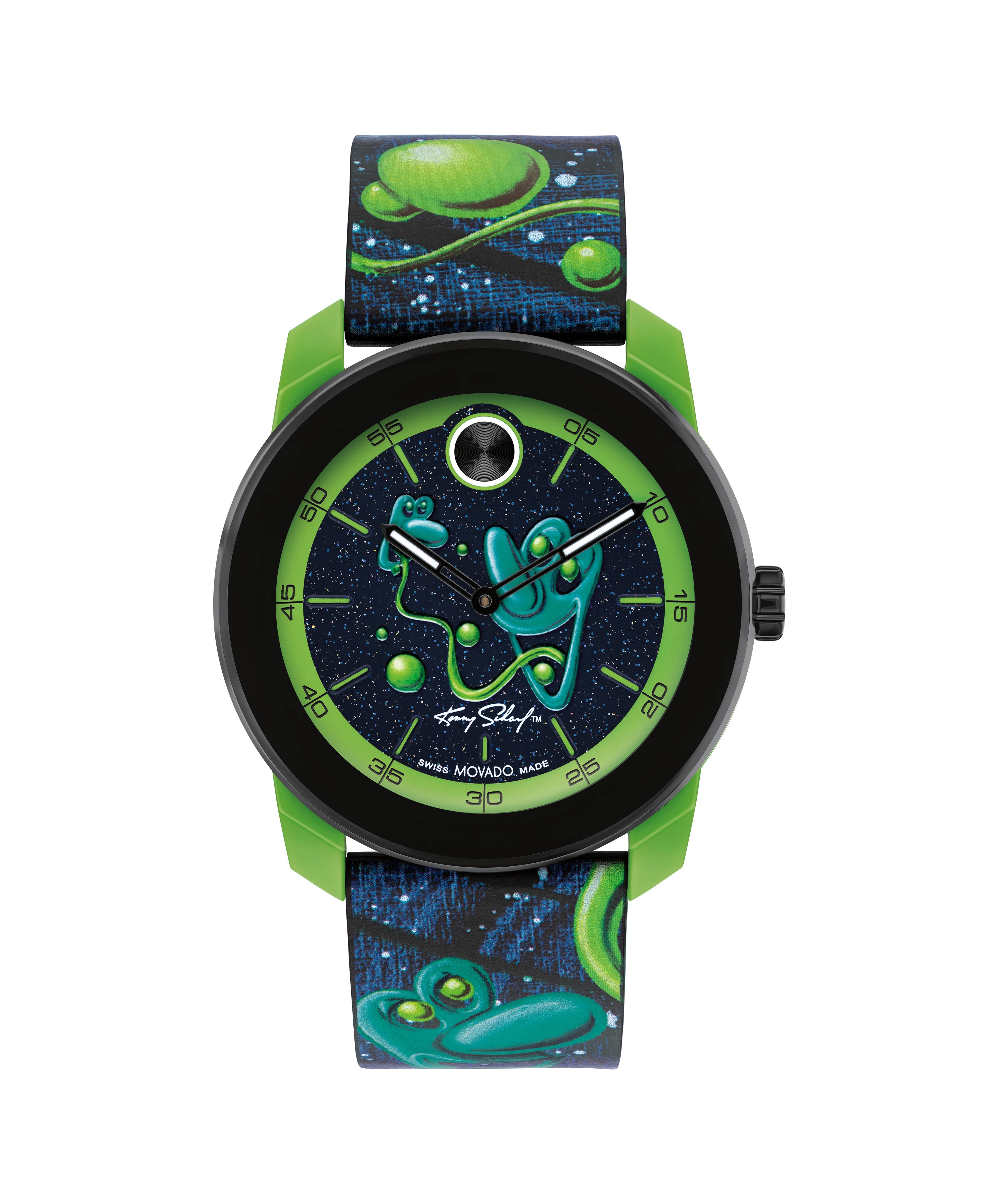 Movado Teams Up With '80s Wild Child Kenny Scharf