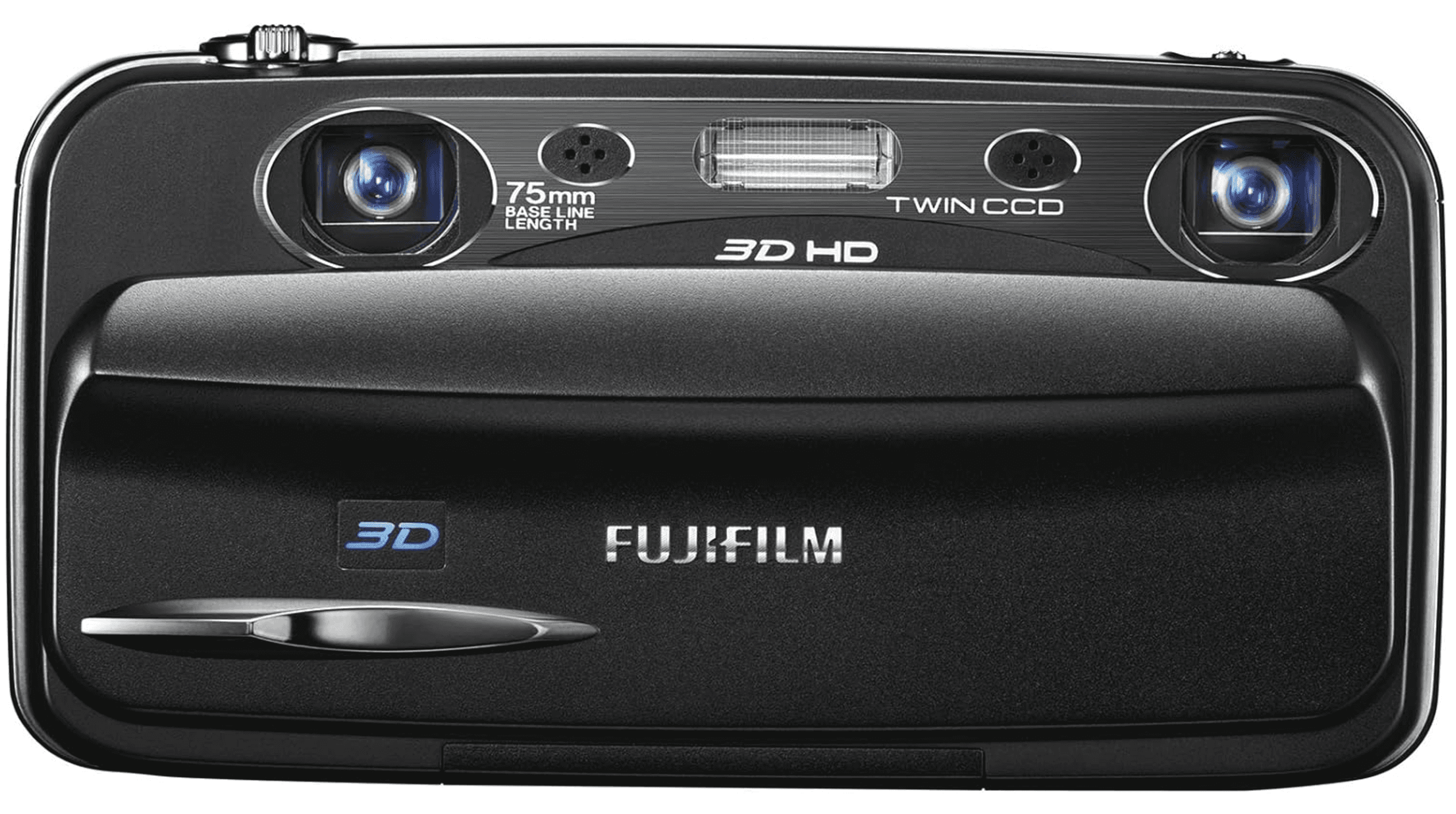A picture of a 3D camera: Fujifilm FinePix Real 3D.