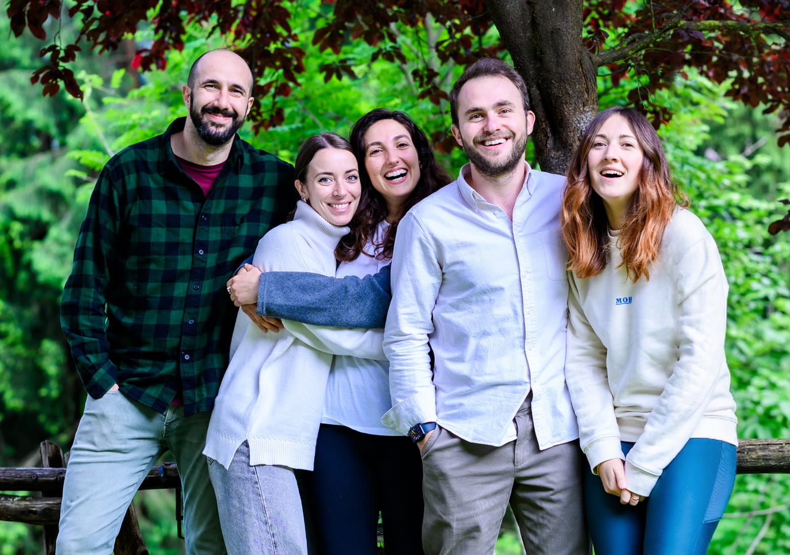 Team di Nibol al completo