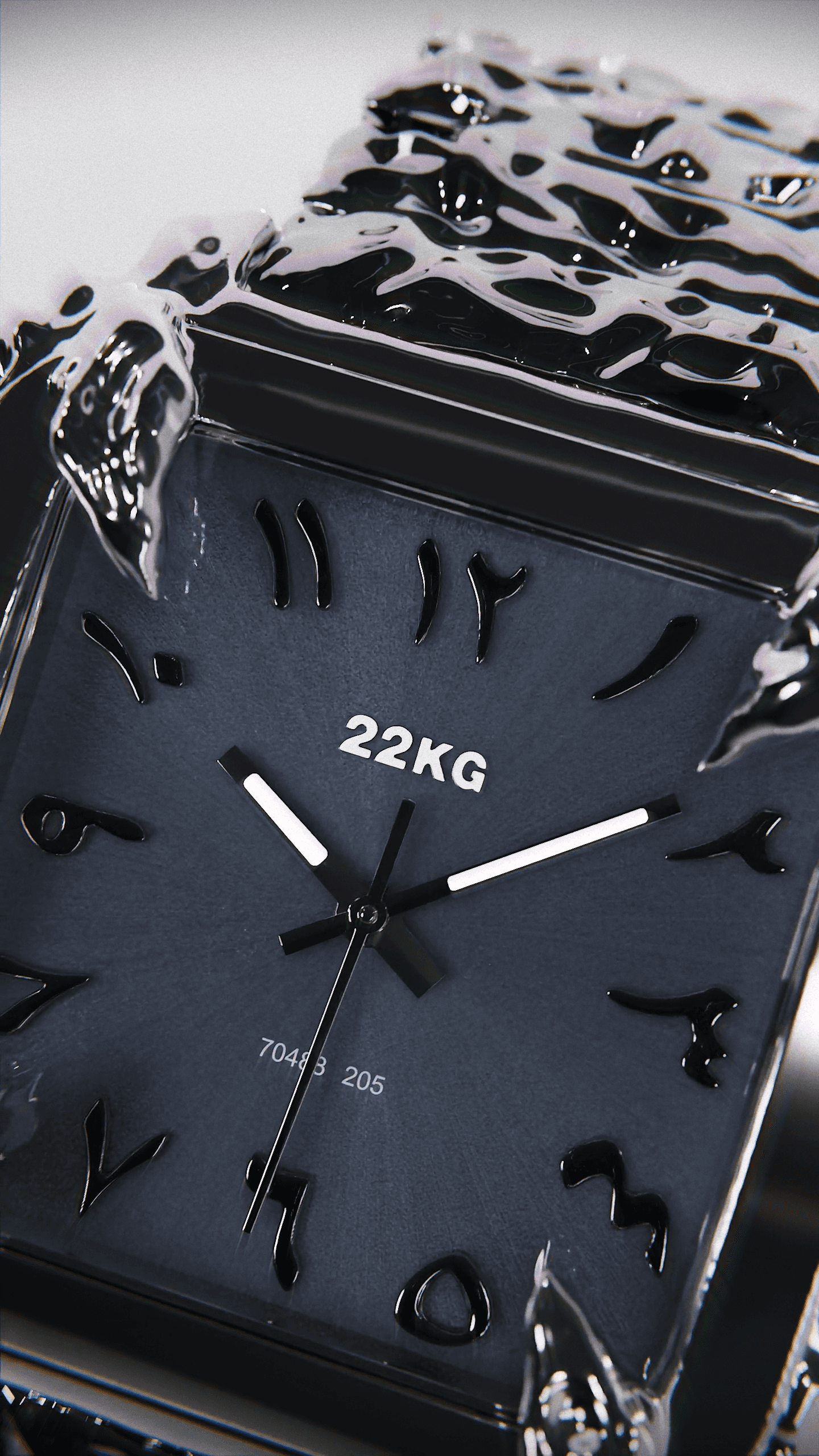 22kg canine watch - face view