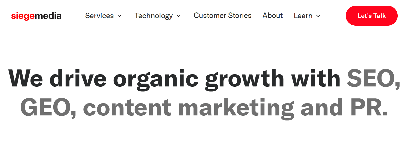 siege media - Best Technical SEO Agency