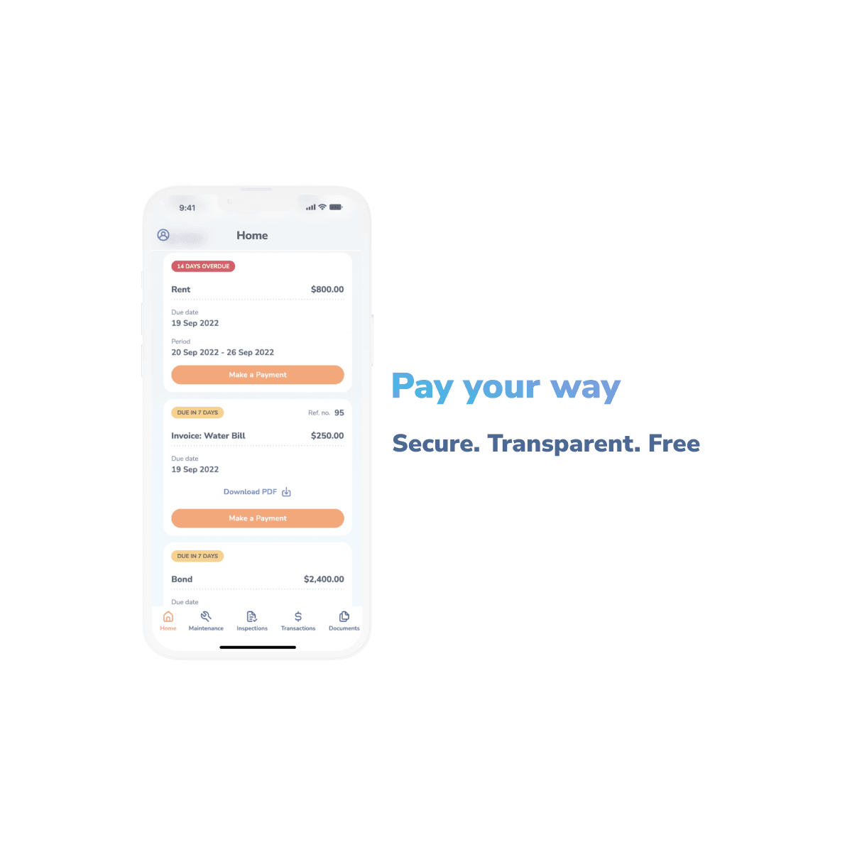 MePay Screen