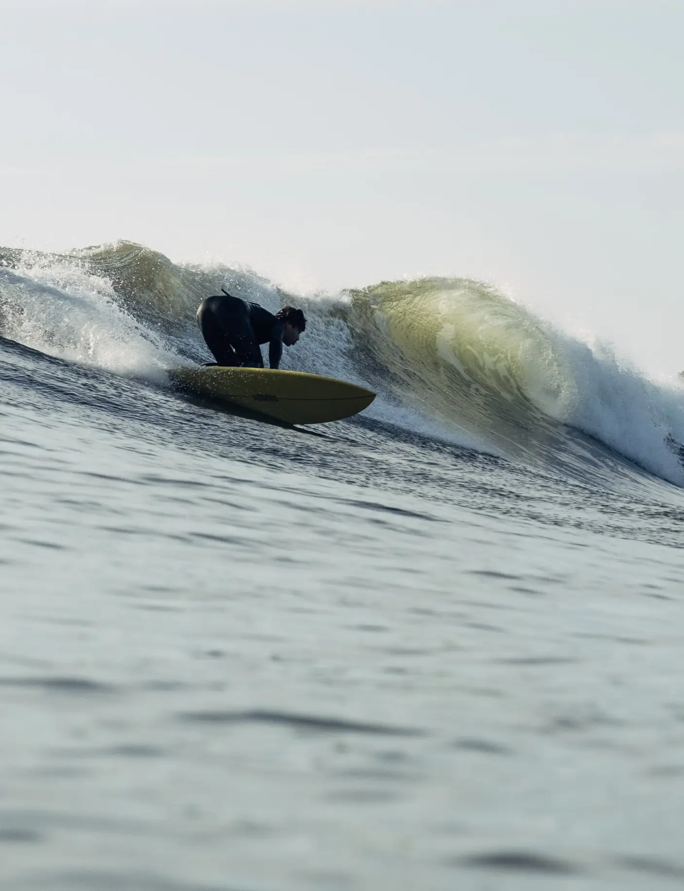 man surfing