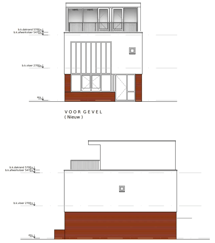 Strakke uitbouw met grote raampartijen en plat dak – eigentijdse uitbreiding voor meer wooncomfort.
