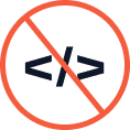 No-code logo