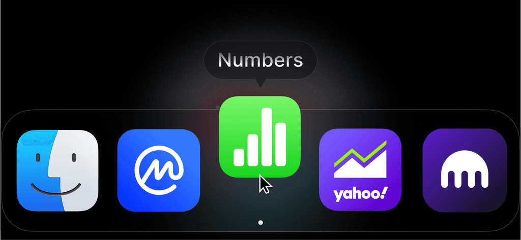 Trading Tools for Apple Numbers