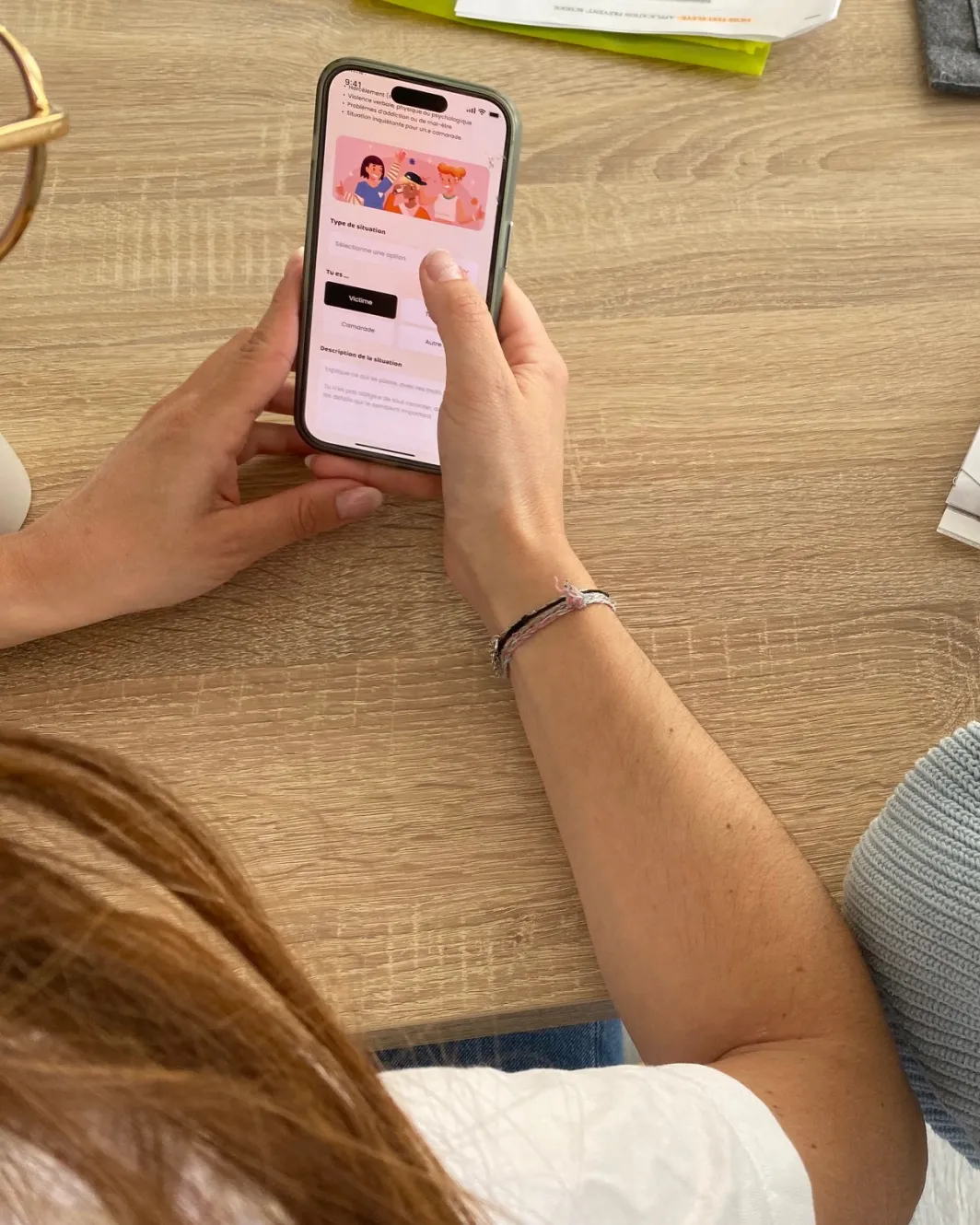 Application Prevent' School - Beta testeurs utilisant l'application