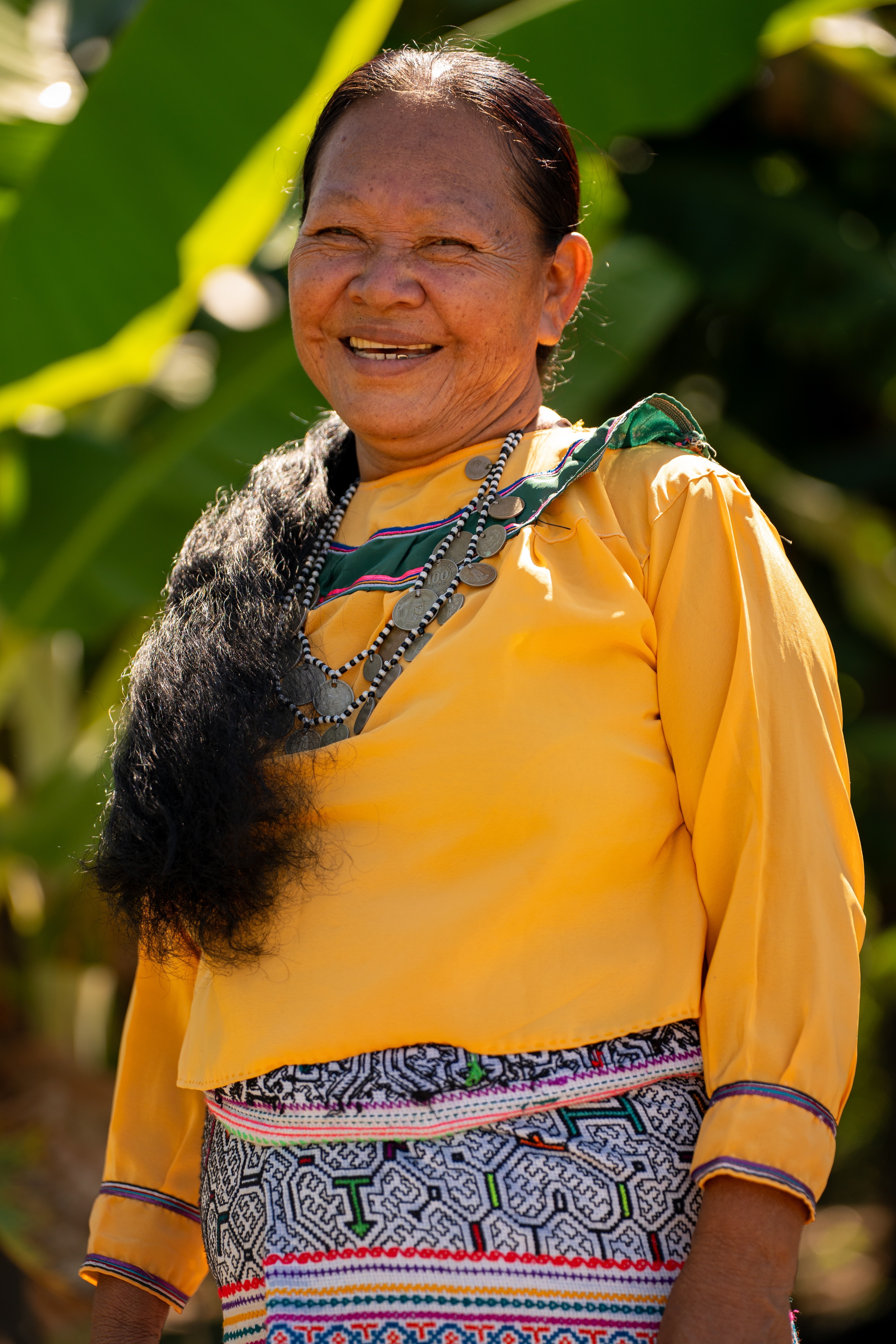 Celinda Flores Healer at Sama Nete traditional Clothing