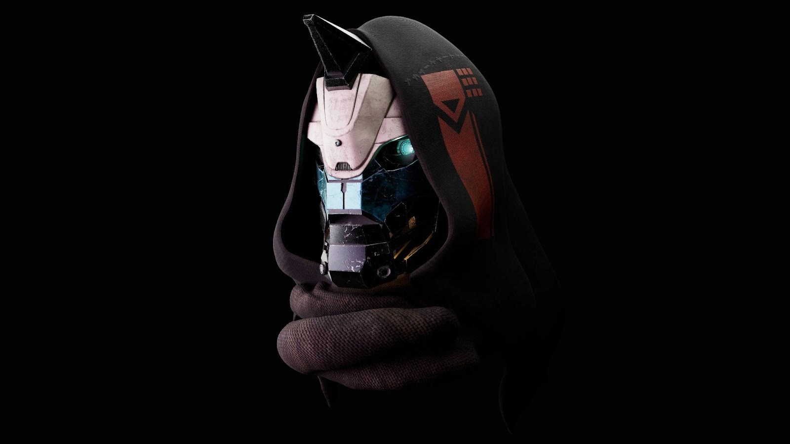 A reproduction of Cayde-6, a character from the Destiny video game on Autodesk Maya