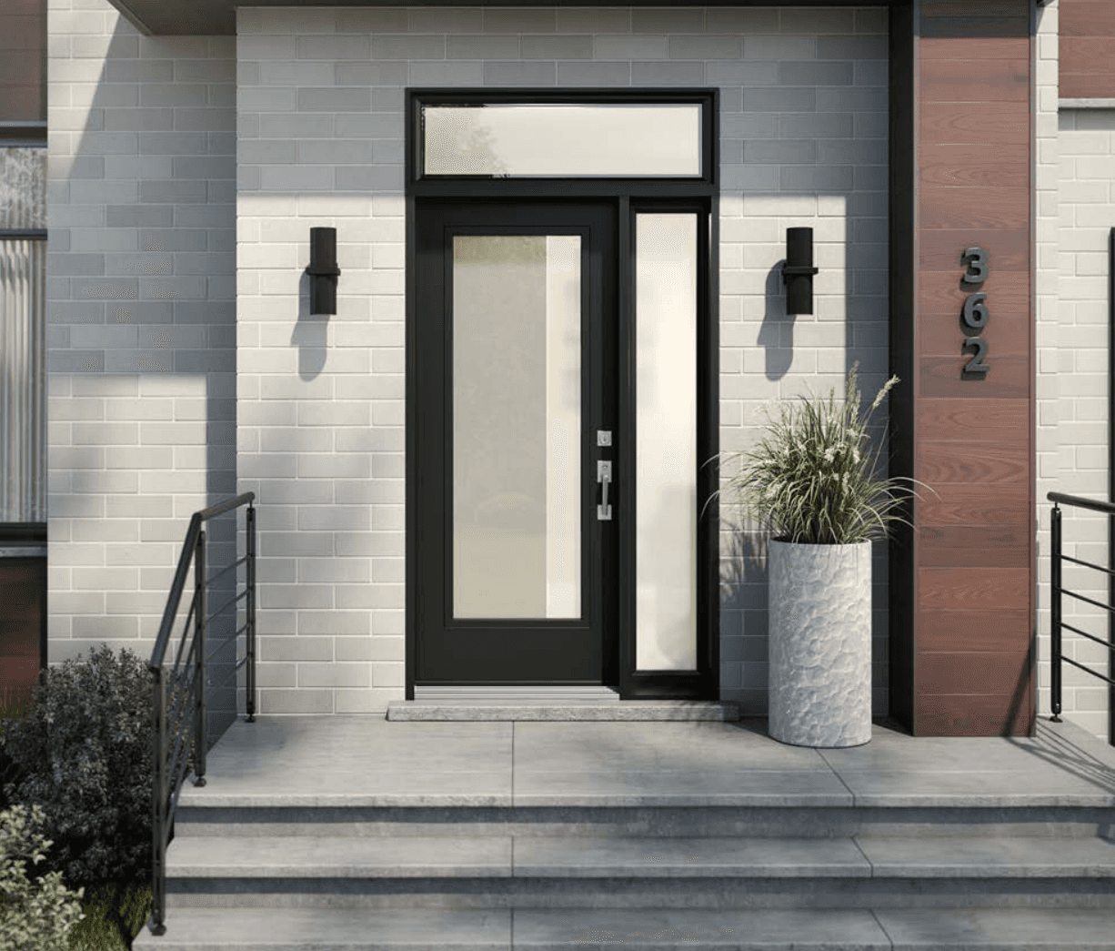 Beautiful landscaped garden with greenery and outdoor design elements.