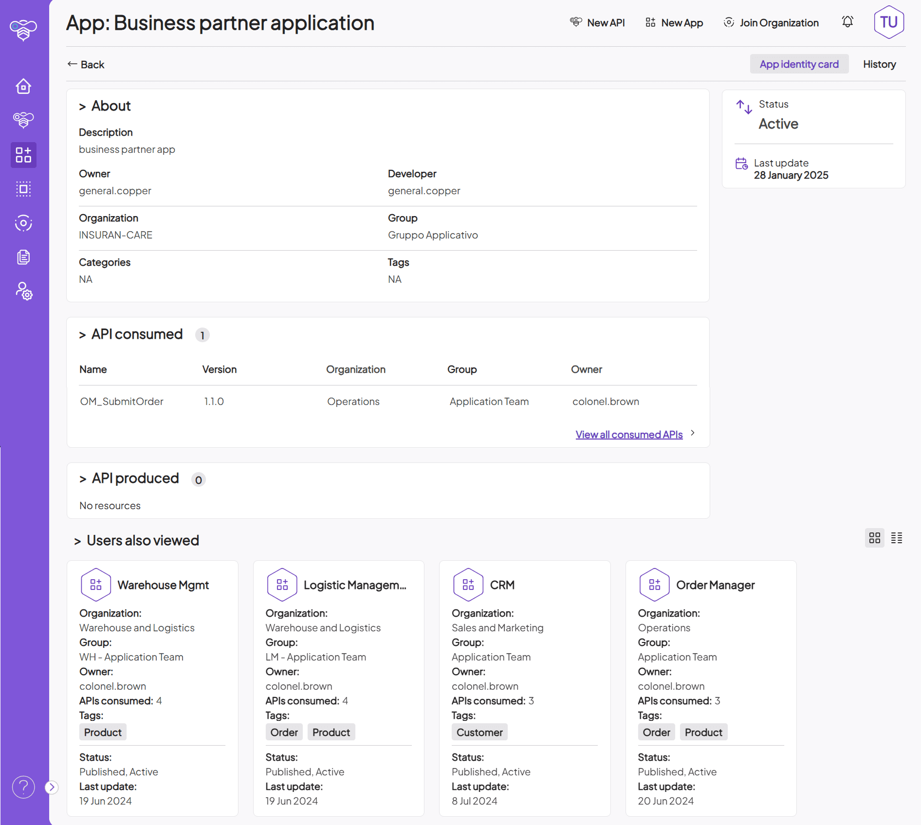 ApiShare App catalog