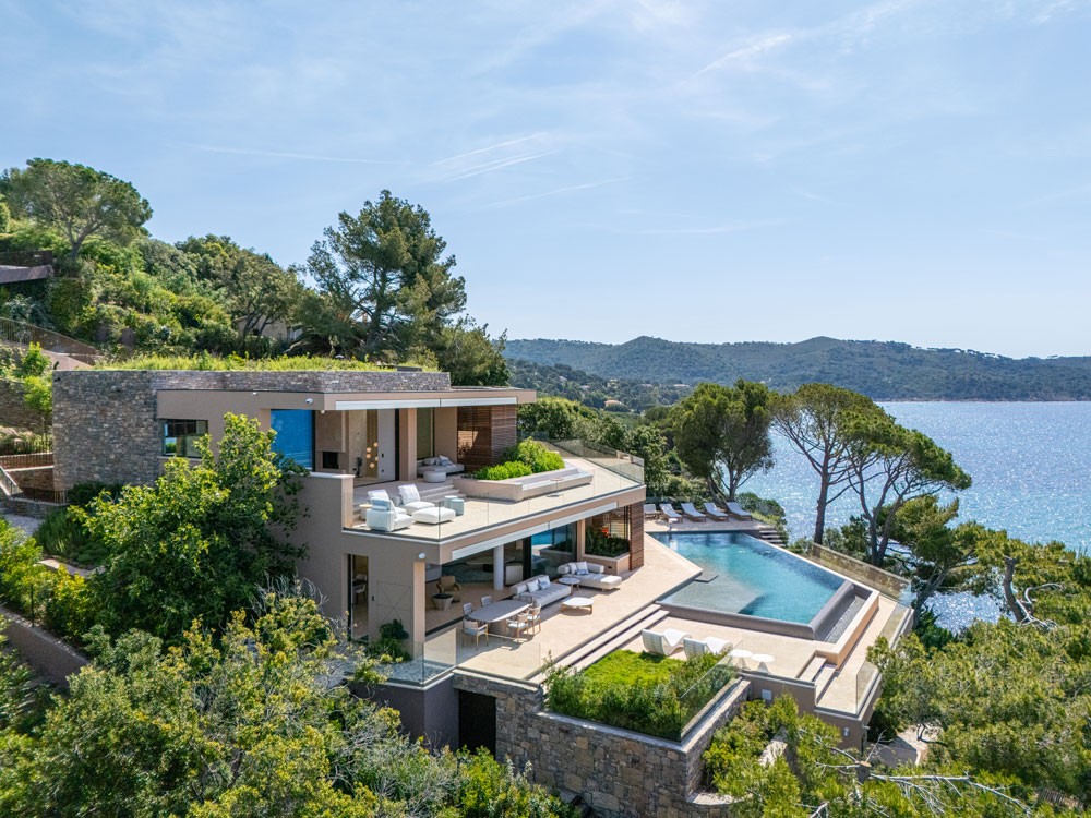 Réalisation d'une villa par Batiglobal sur la Côte d'Azur