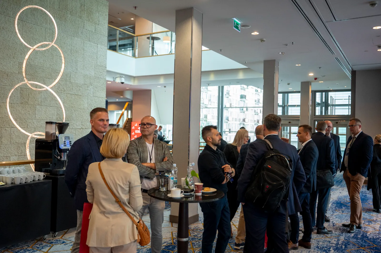 ORLEN Gas Meeting 13, conference participants in the break zone
