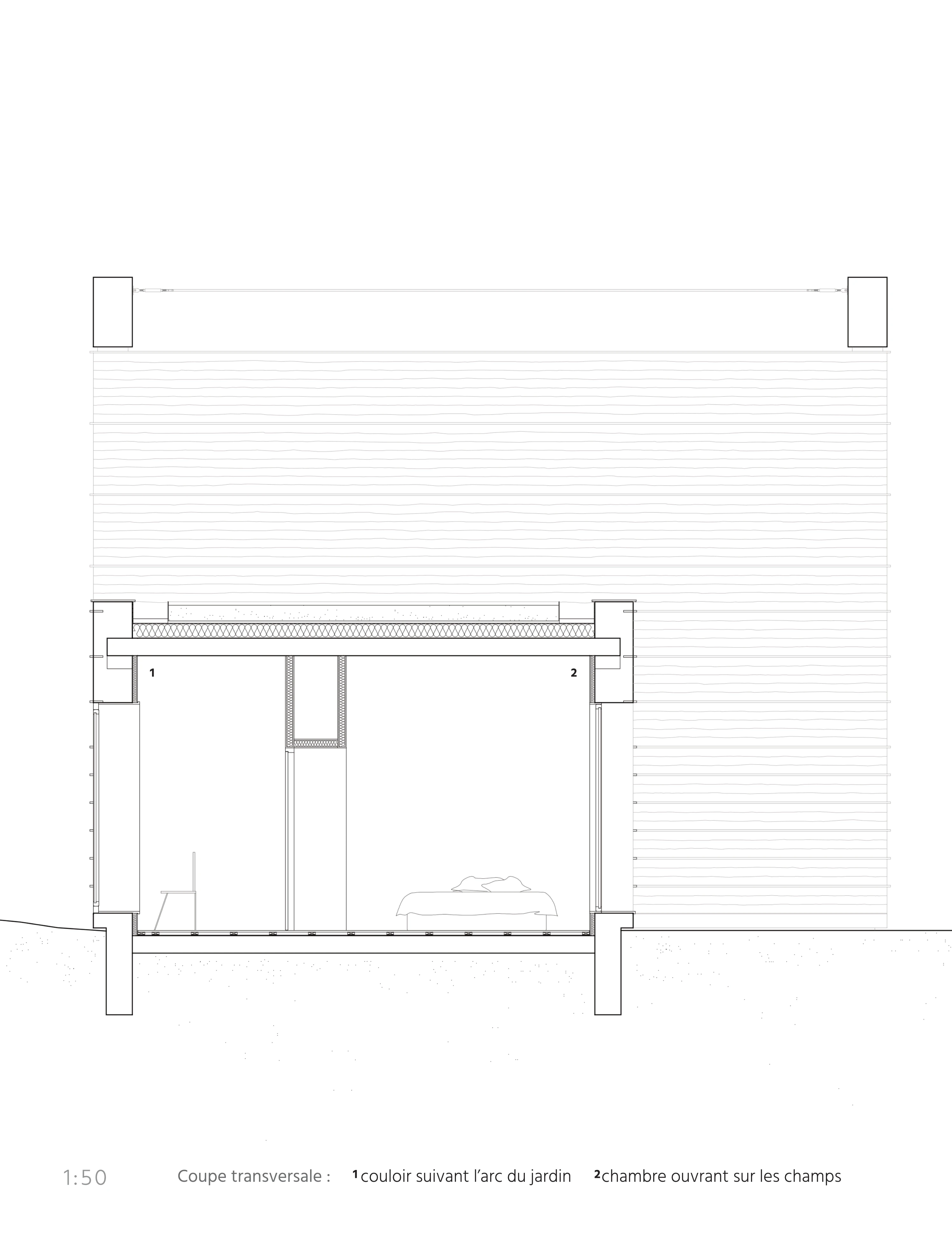 Housing project logements collectifs facade