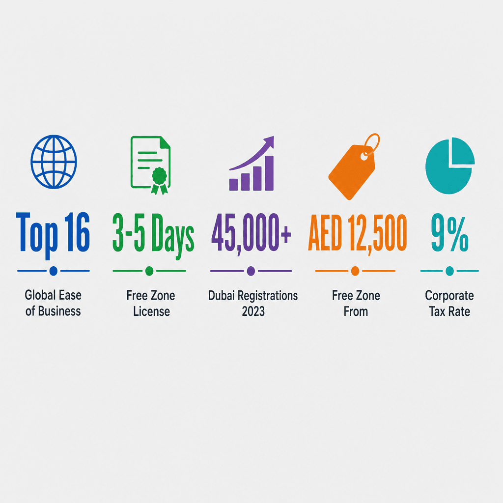 Infographic: Overcoming UAE Business Setup Challenges: A Practical Guide