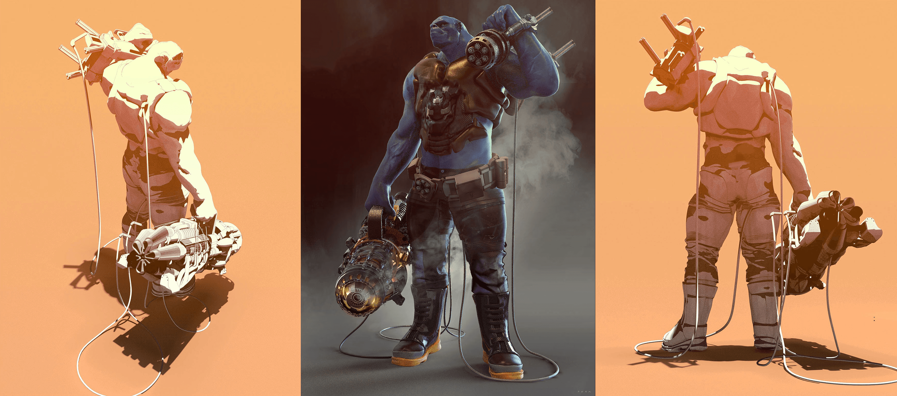 BOLO & KATO visual development – interstellar landscape for mission storytelling