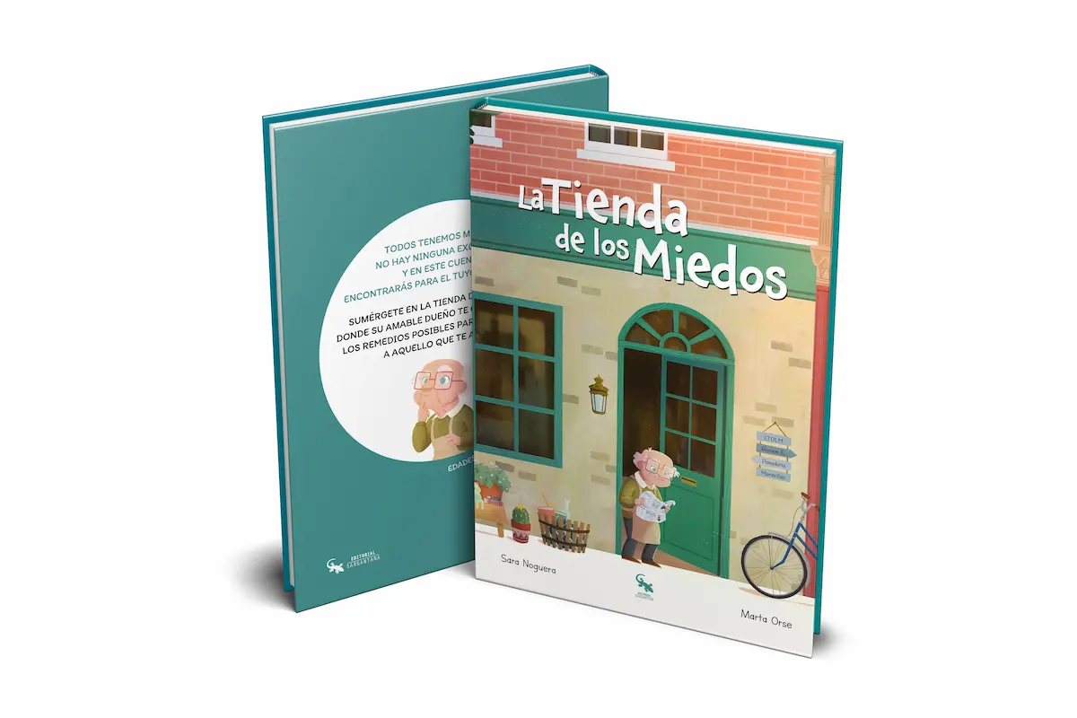 Sara Noguera著『La tienda de los miedos』の表紙