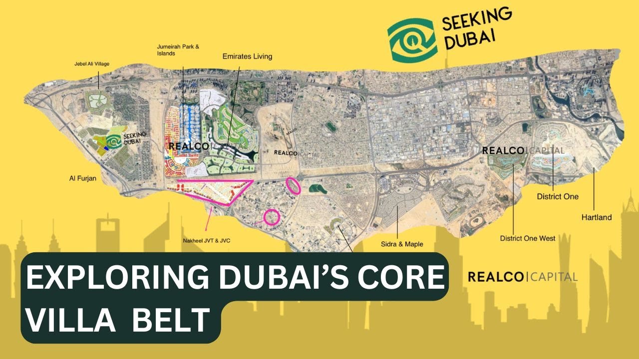 Updated Villa Prices & Supply in Dubai’s Core belt