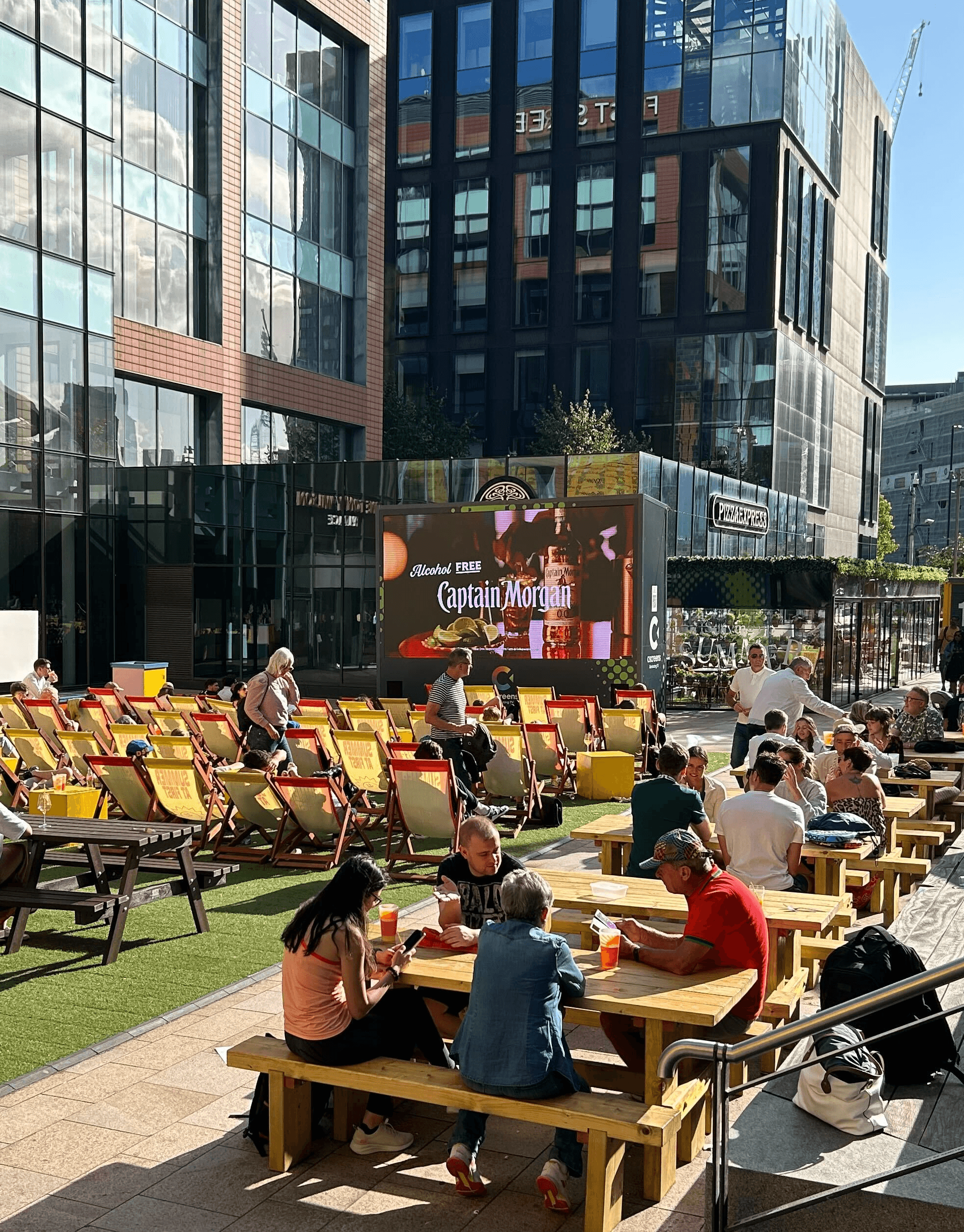 person using track pad