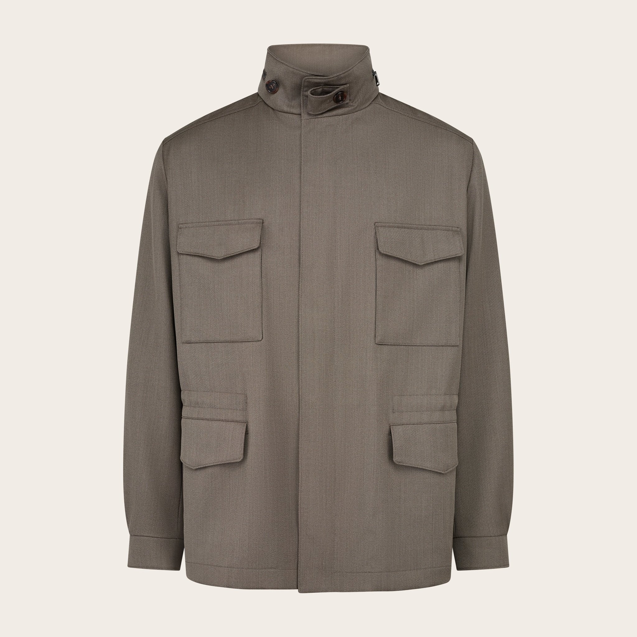 Adda River Taupe Field Jacket - Adda River