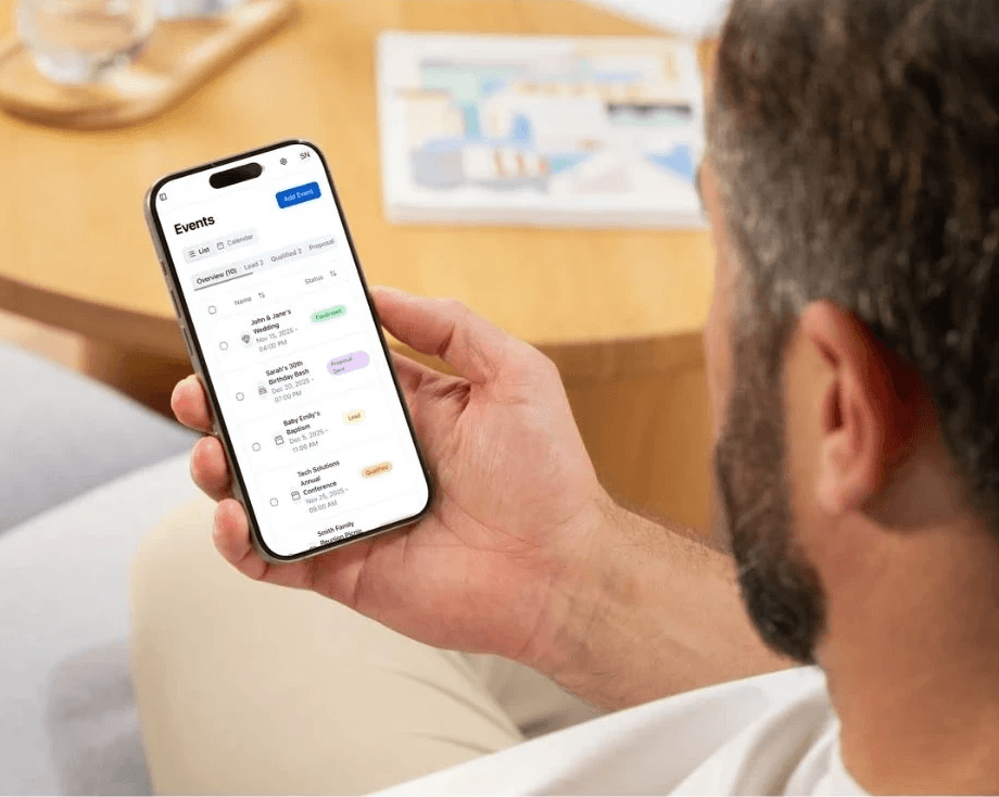 A mockup of Freelio's mobile app