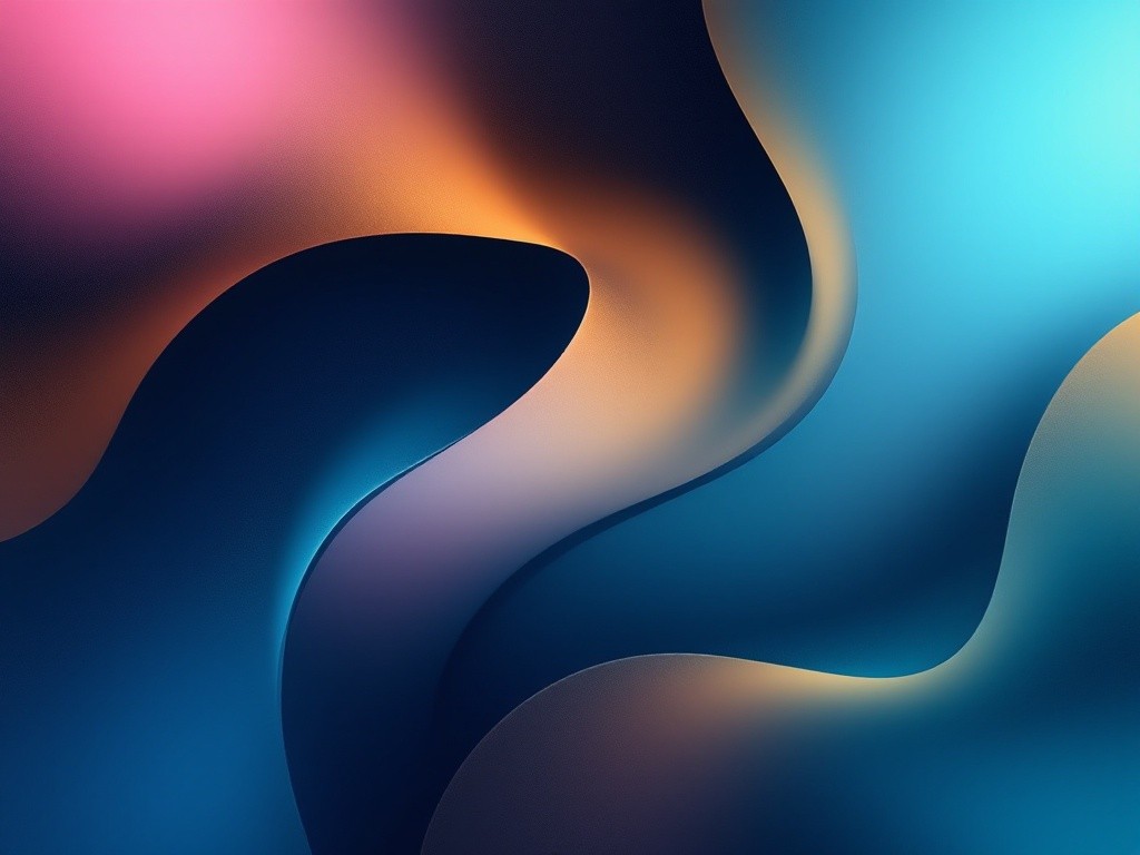 Abstract image with gradient colors