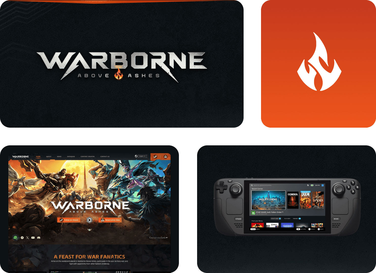 Warbornes Above Ashes Assets