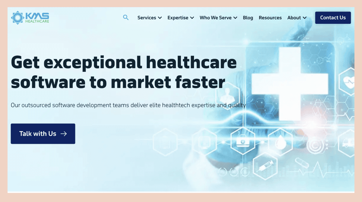 KMS Healthcare Screenshot
