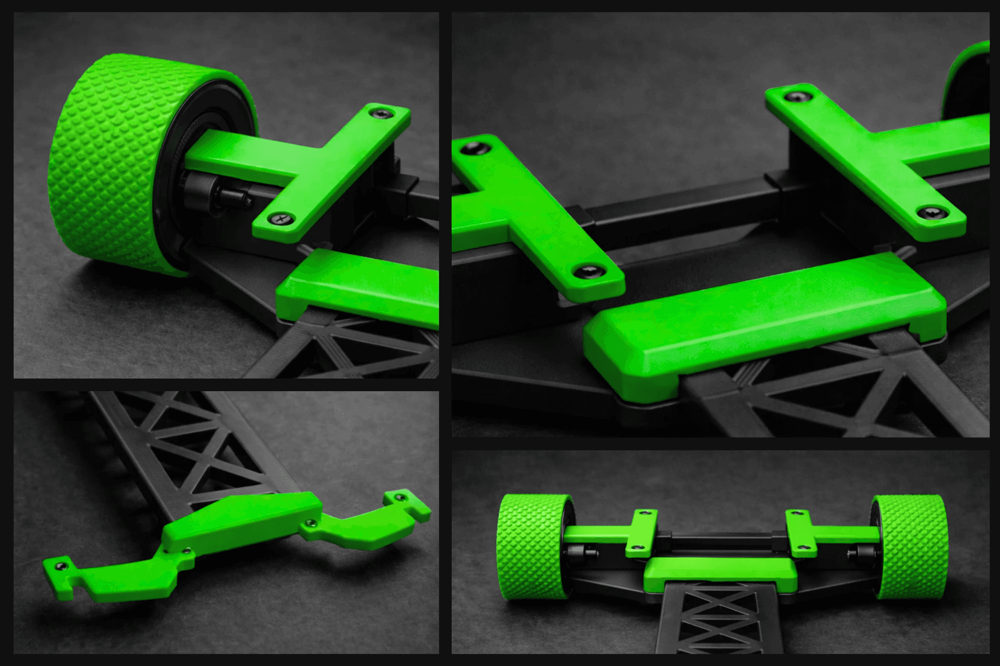 Basic LFR chassis multi-angle – technical specifications layout TechGeeks India