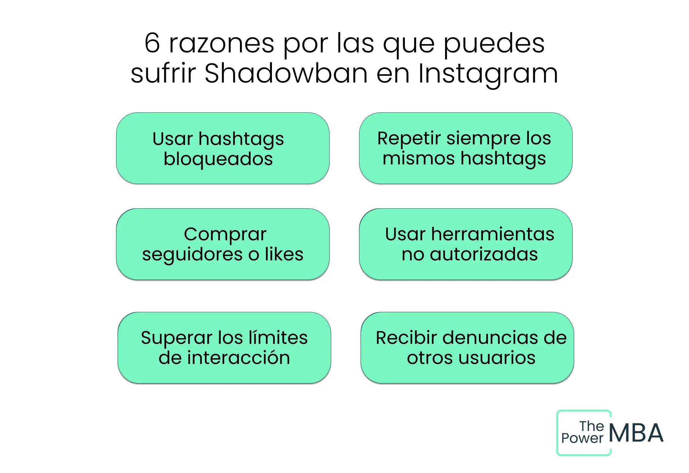 6 razones por las que puedes sufrir Shadowban en Instagram