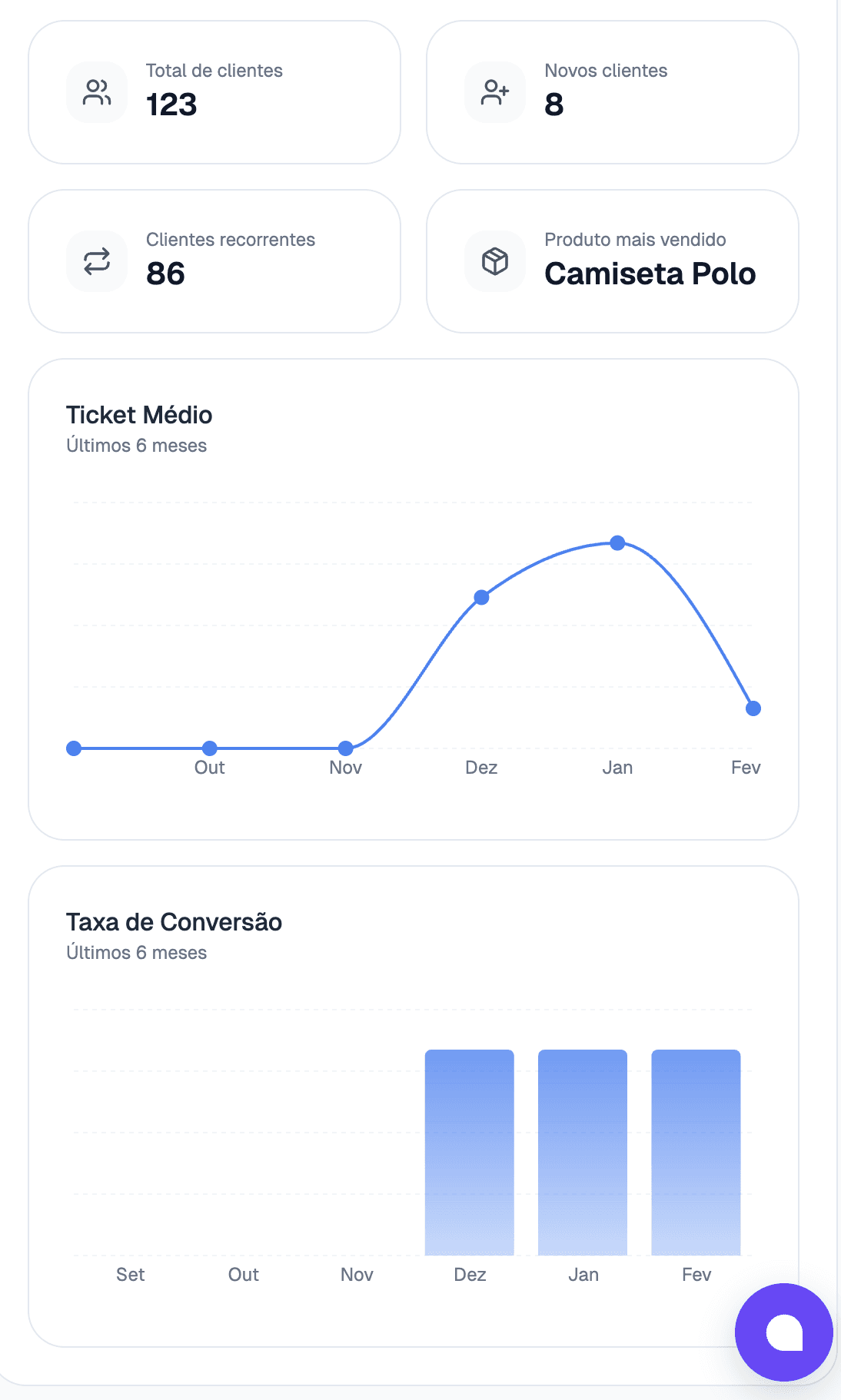 An image of Freelio's budget ui